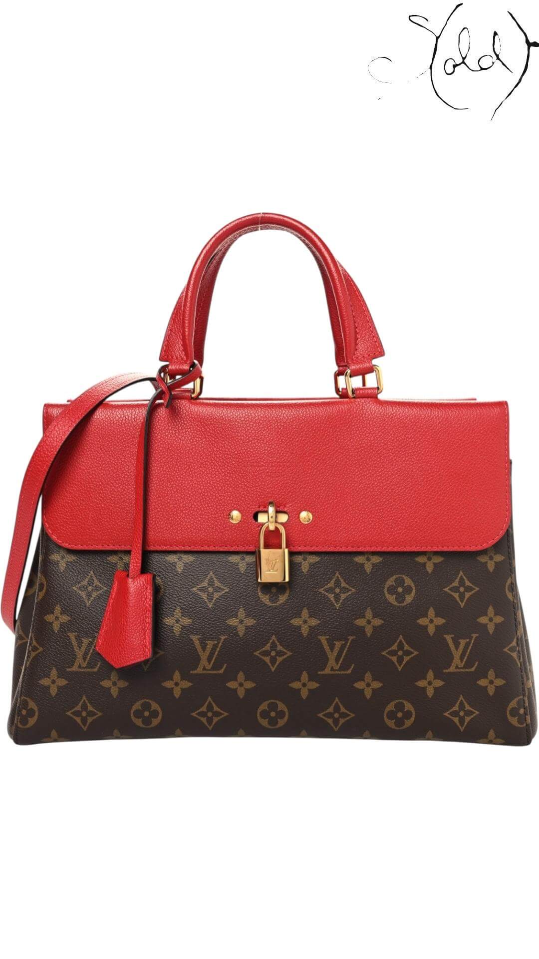 Louis Vuitton Monogram Venus – Cherry Red Contrast — Authenticated Pre-Owned | Sold Attire