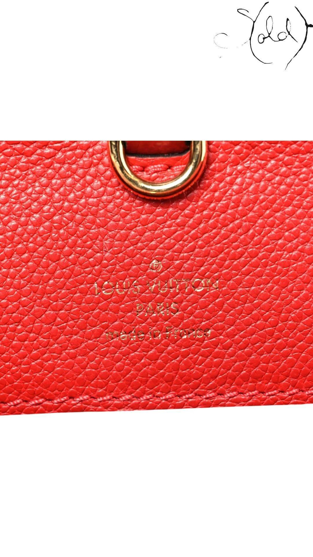 Louis Vuitton Monogram Venus – Cherry Red Contrast, Detail view | Sold Attire
