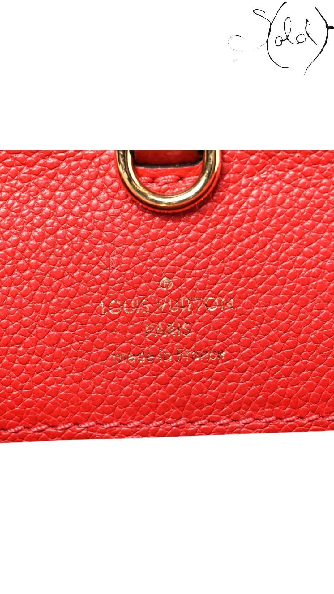 Louis Vuitton Monogram Venus – Cherry Red Contrast, Detail view | Sold Attire