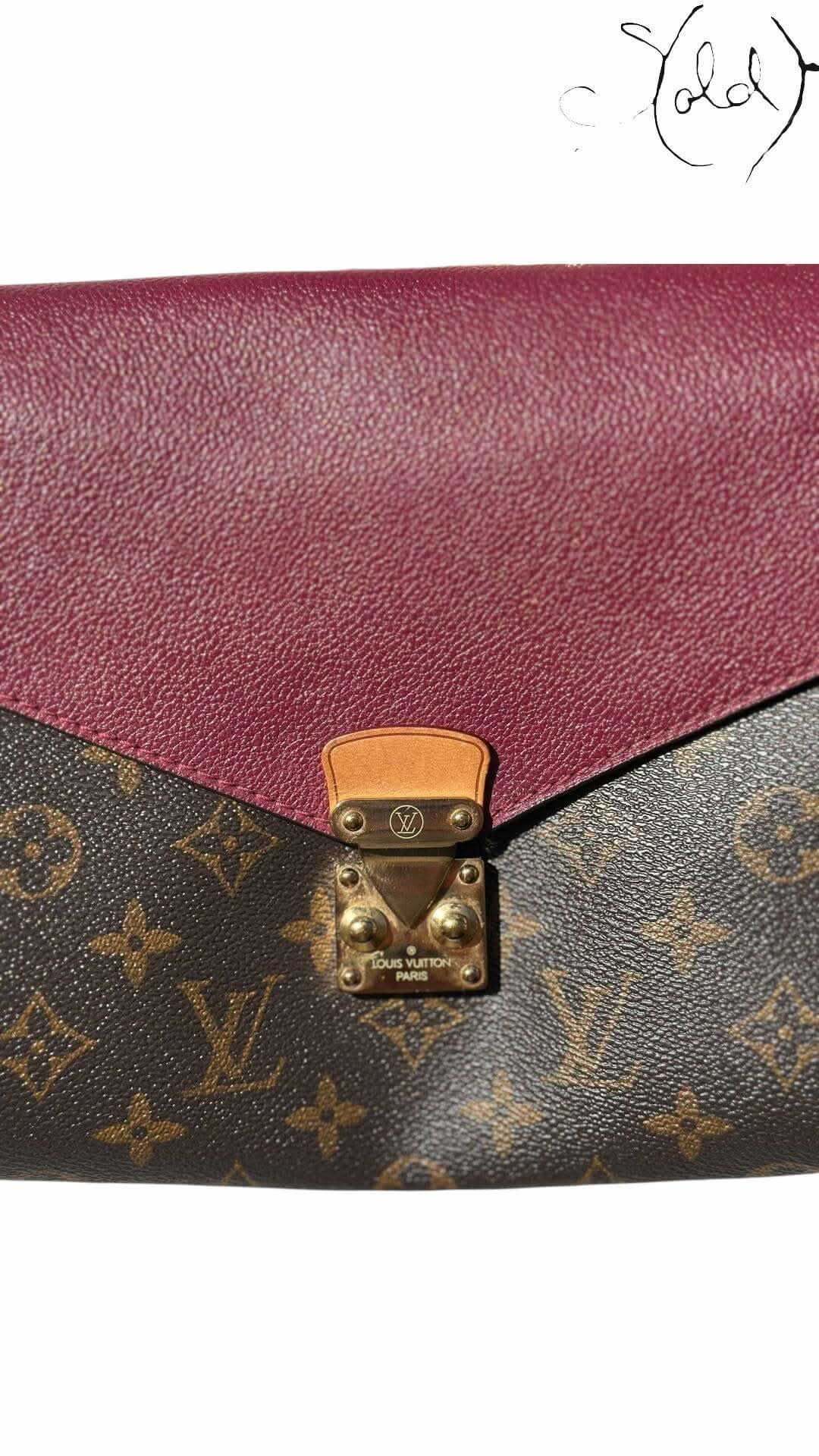 Louis Vuitton Pallas Shoulder Bag – Monogram Elegance | Sold Attire - Sold Attire