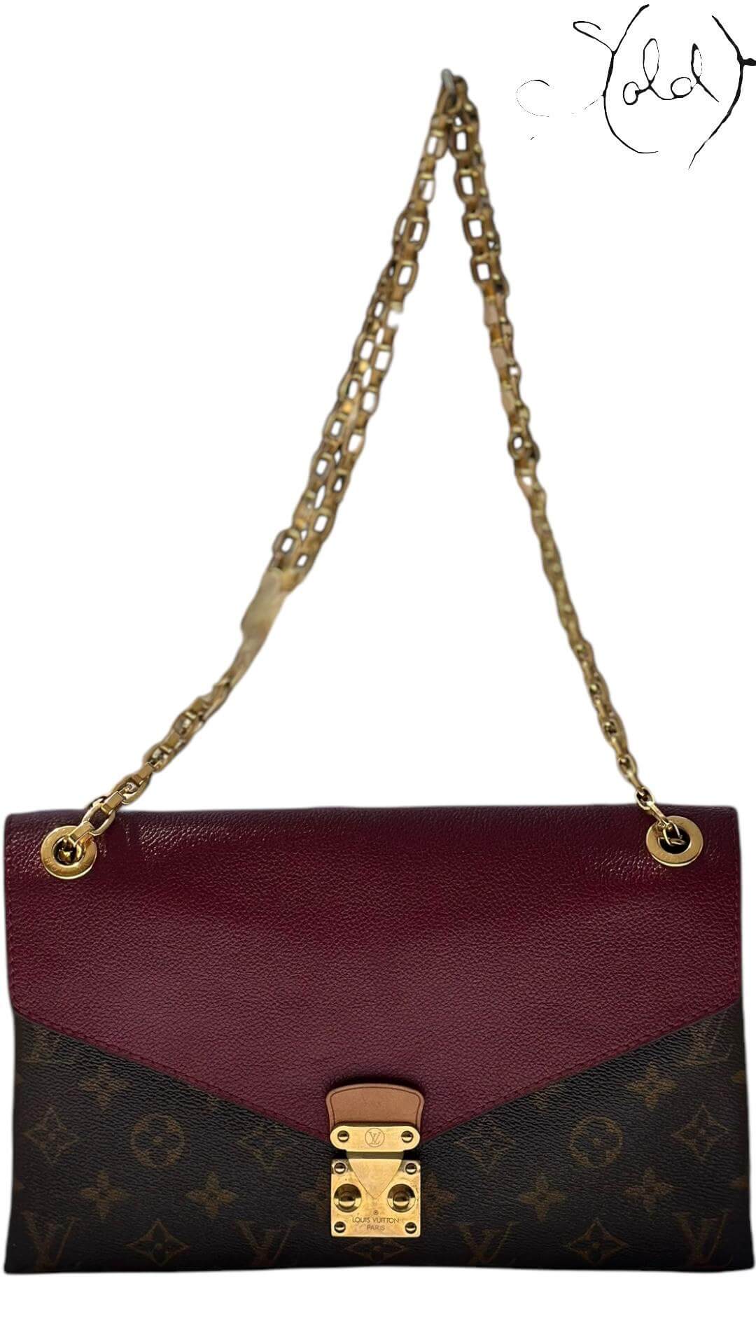 Louis Vuitton Pallas Shoulder Bag – Monogram Elegance — Authenticated Pre-Owned | Sold Attire
