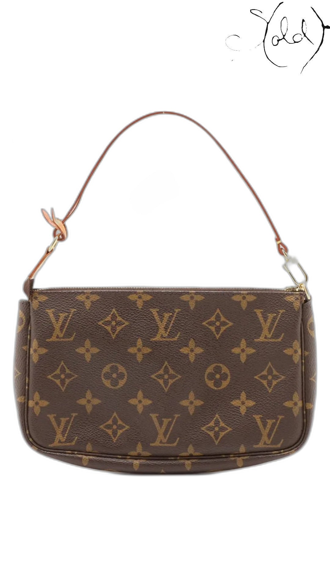 louis vuitton pochette ar1012, full view