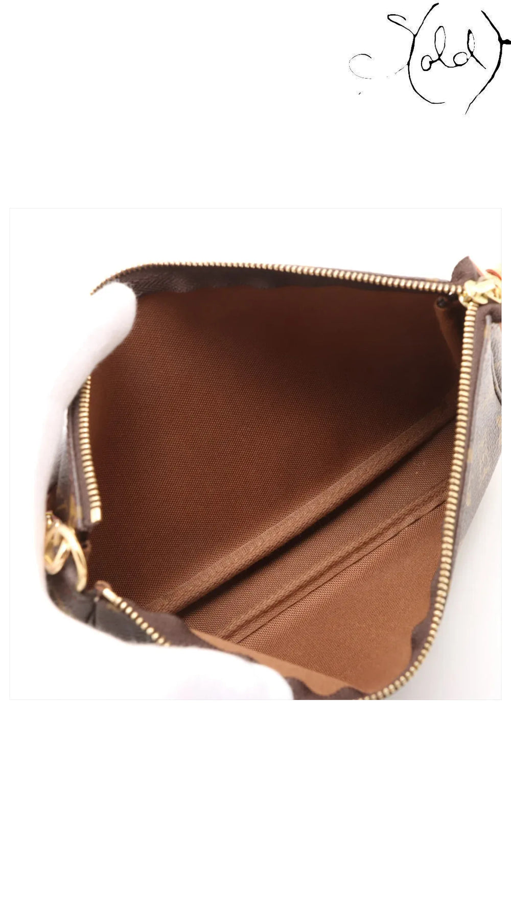 louis vuitton pochette ar1012, detail view 6