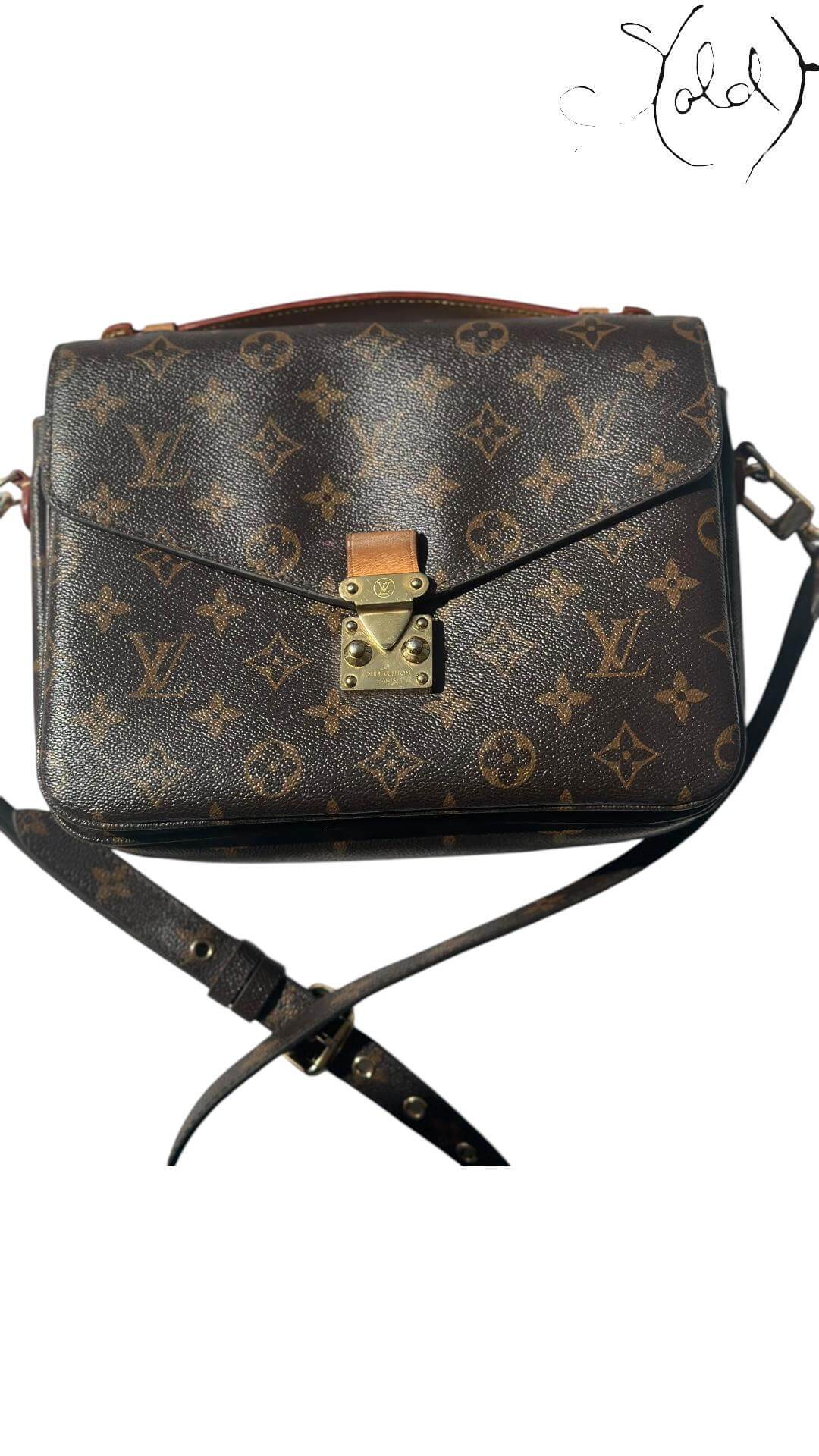 Louis Vuitton Pochette Métis – Monogram Canvas, Hardware detail | Sold Attire