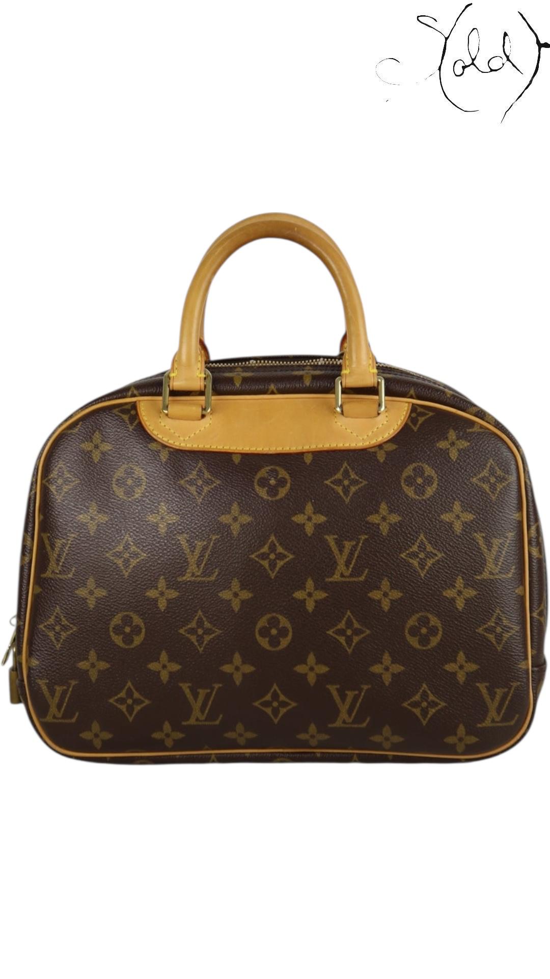 Louis Vuitton Trouville Monogram Canvas Bag 2004 | Sold Attire - Sold Attire