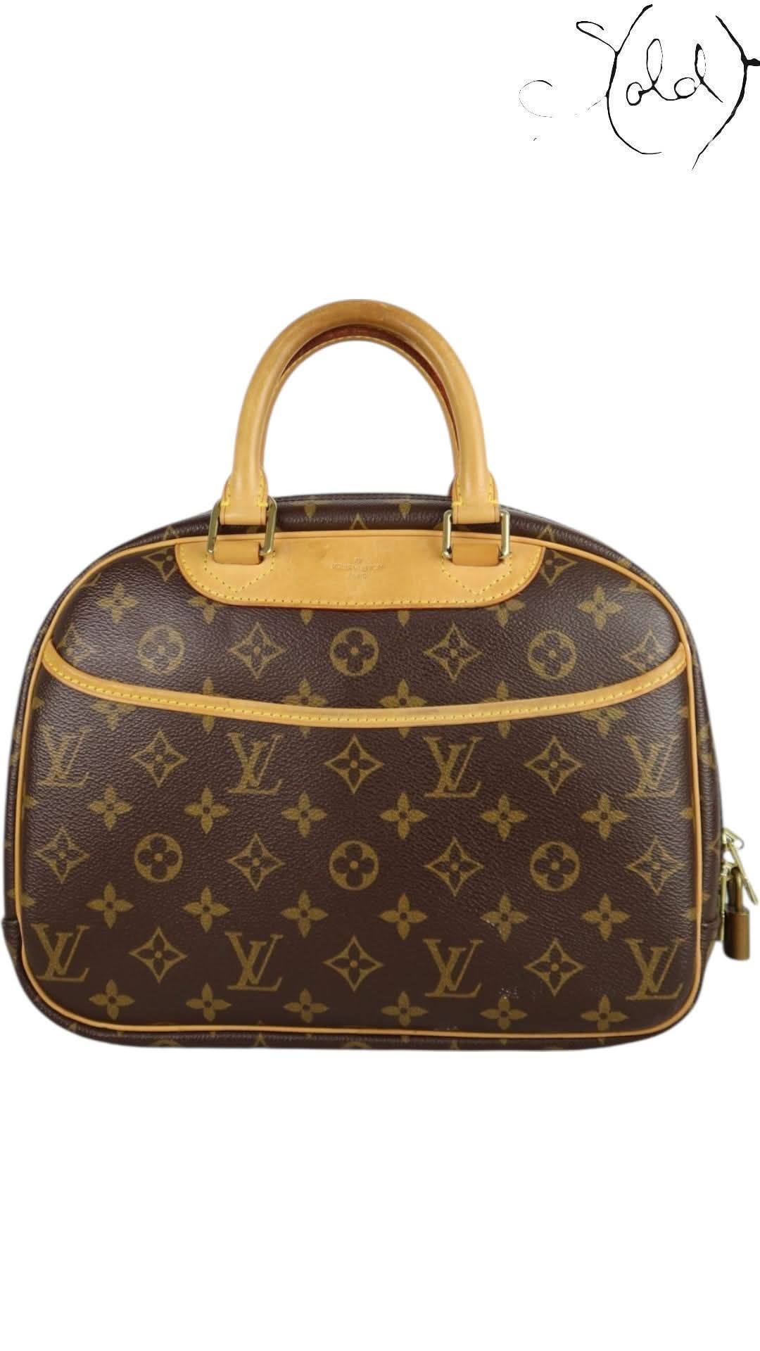 Louis Vuitton Trouville Monogram Canvas Bag 2004 | Sold Attire - Sold Attire
