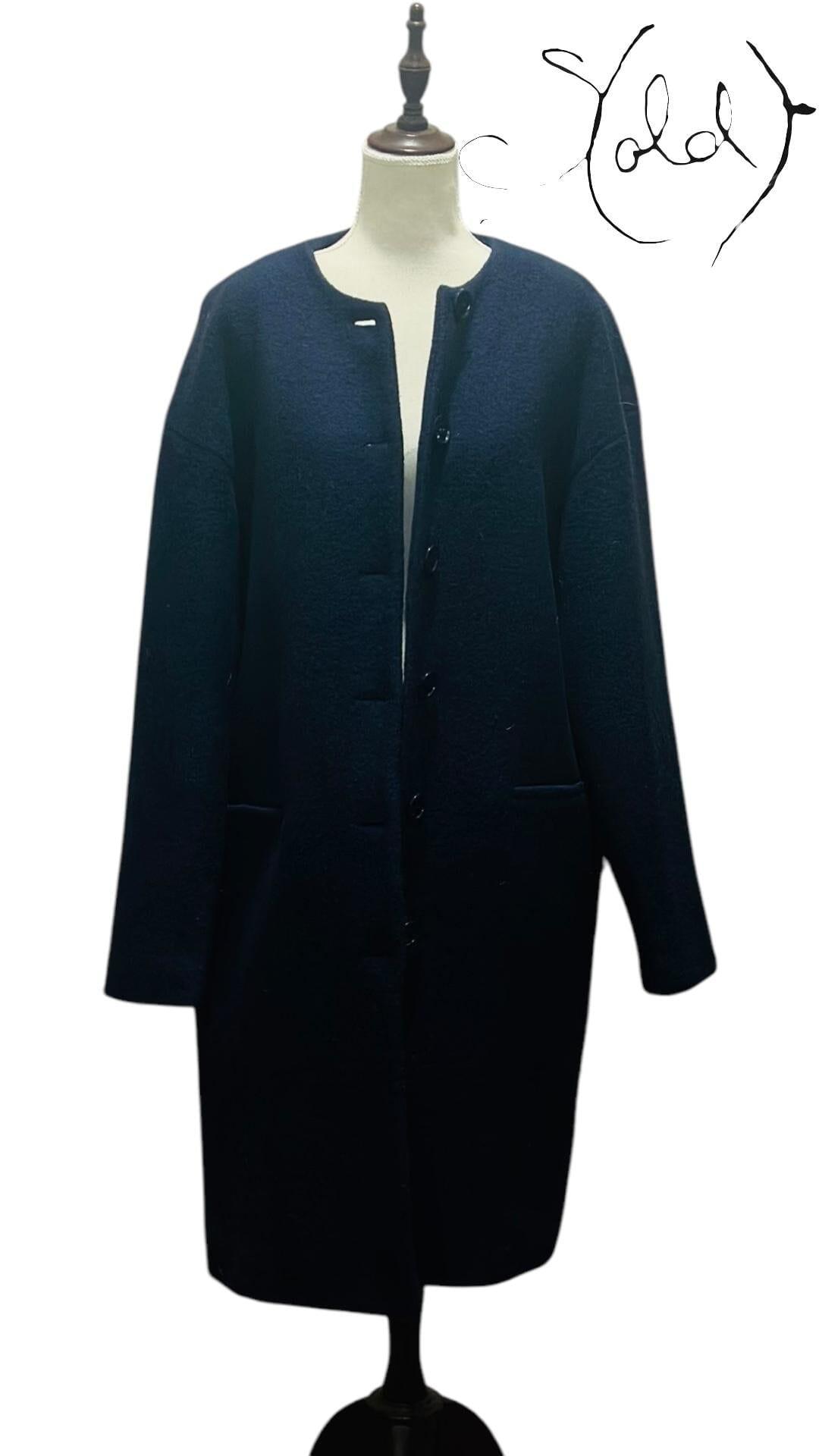 Love Moschino Wool Coat – Silent Luxury Defined, Interior view | Sold Attire