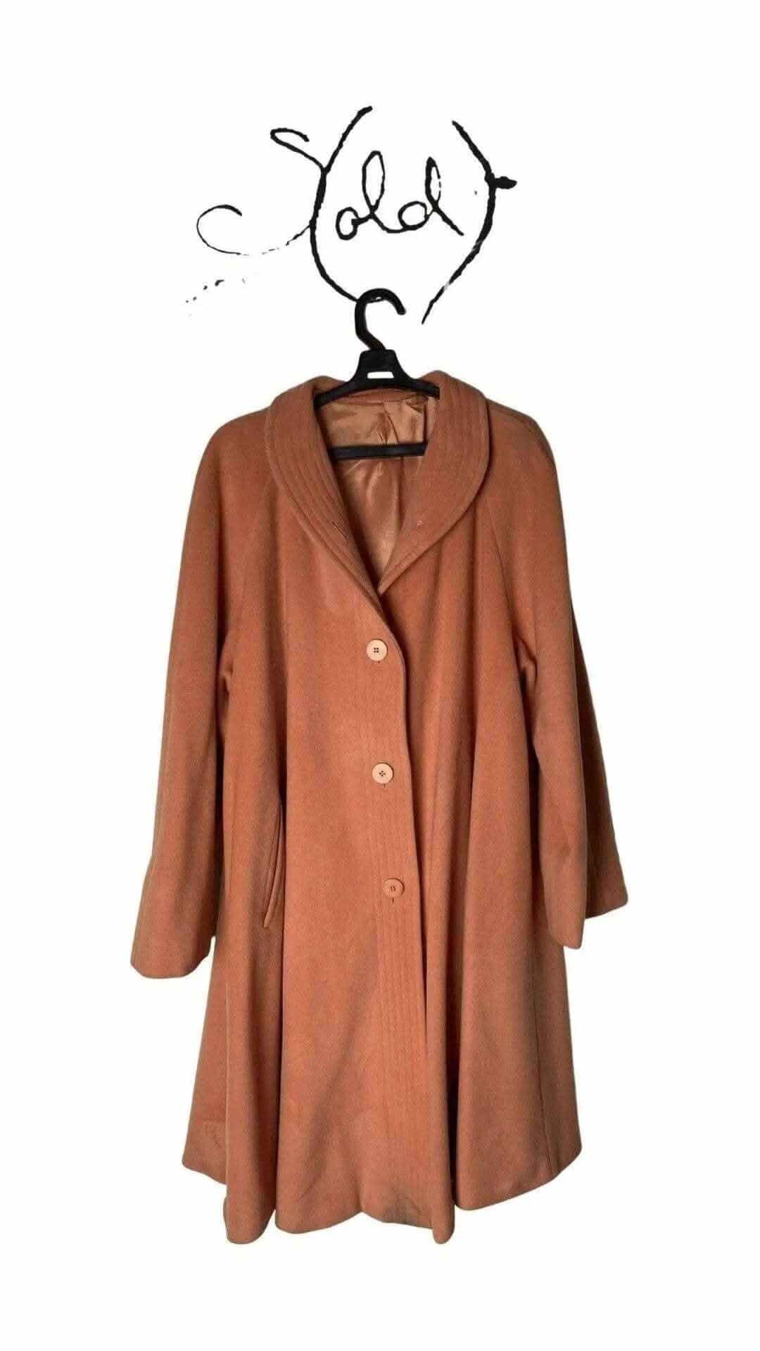 MABB Lambswool Overcoat - Vintage Italian StyleCoatSold AttireSold Attire