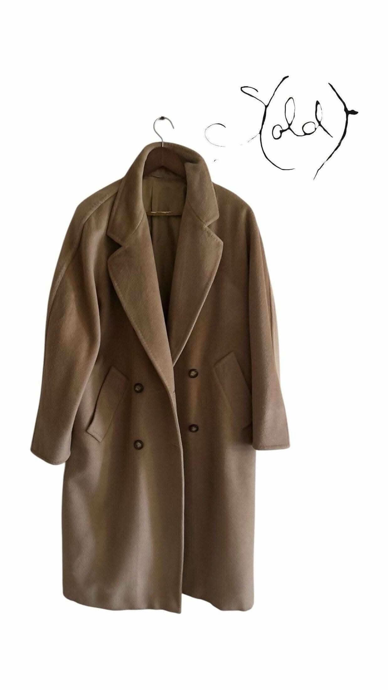 Max Mara Camel Over Coat – Effortlessly Chic