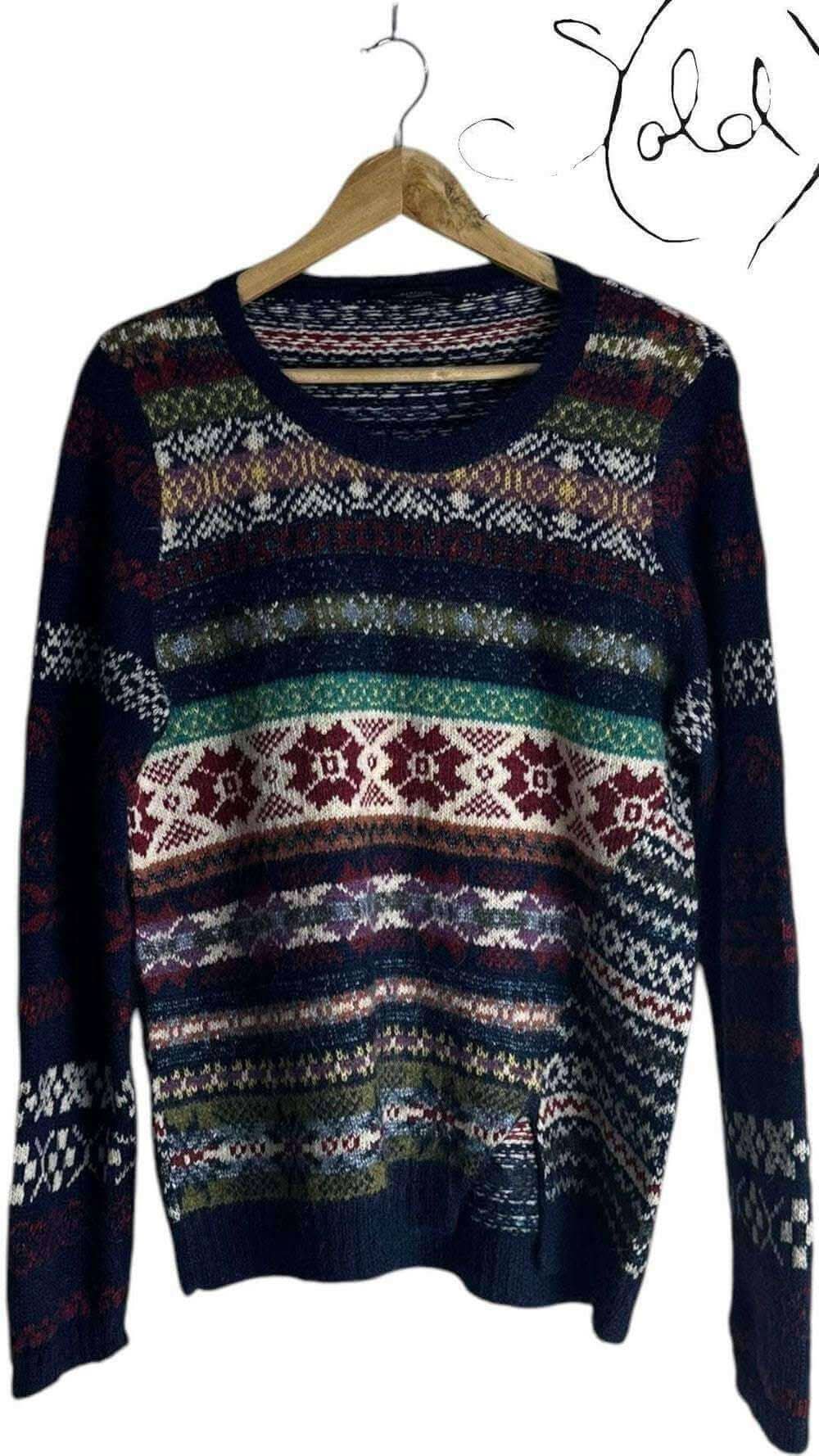 MaxMara Fair Isle Wool Sweater – The Cosy Classic | Sold Attire