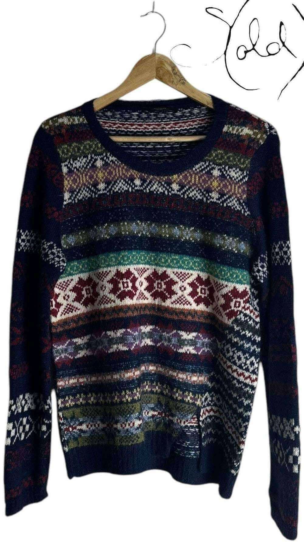 MaxMara Fair Isle Wool Sweater – The Cosy Classic | Sold Attire