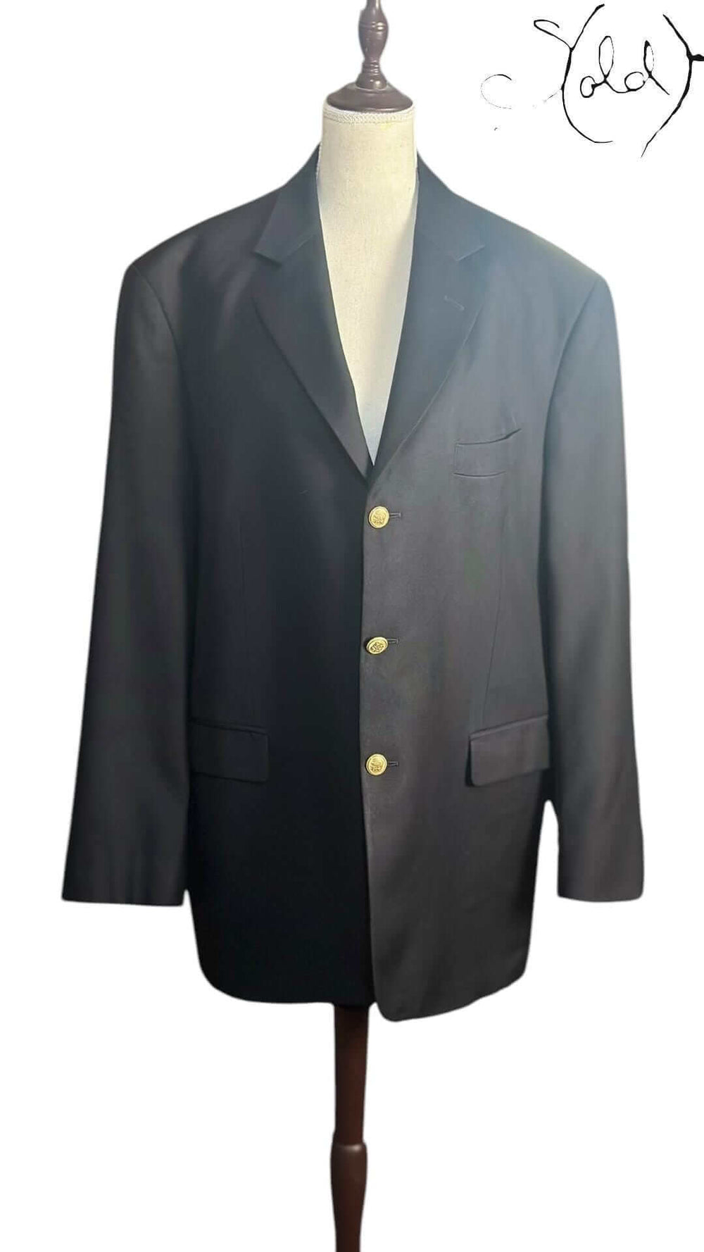 M&S New Wool Blazer – British Sartorial Excellence, Detail view | Sold Attire