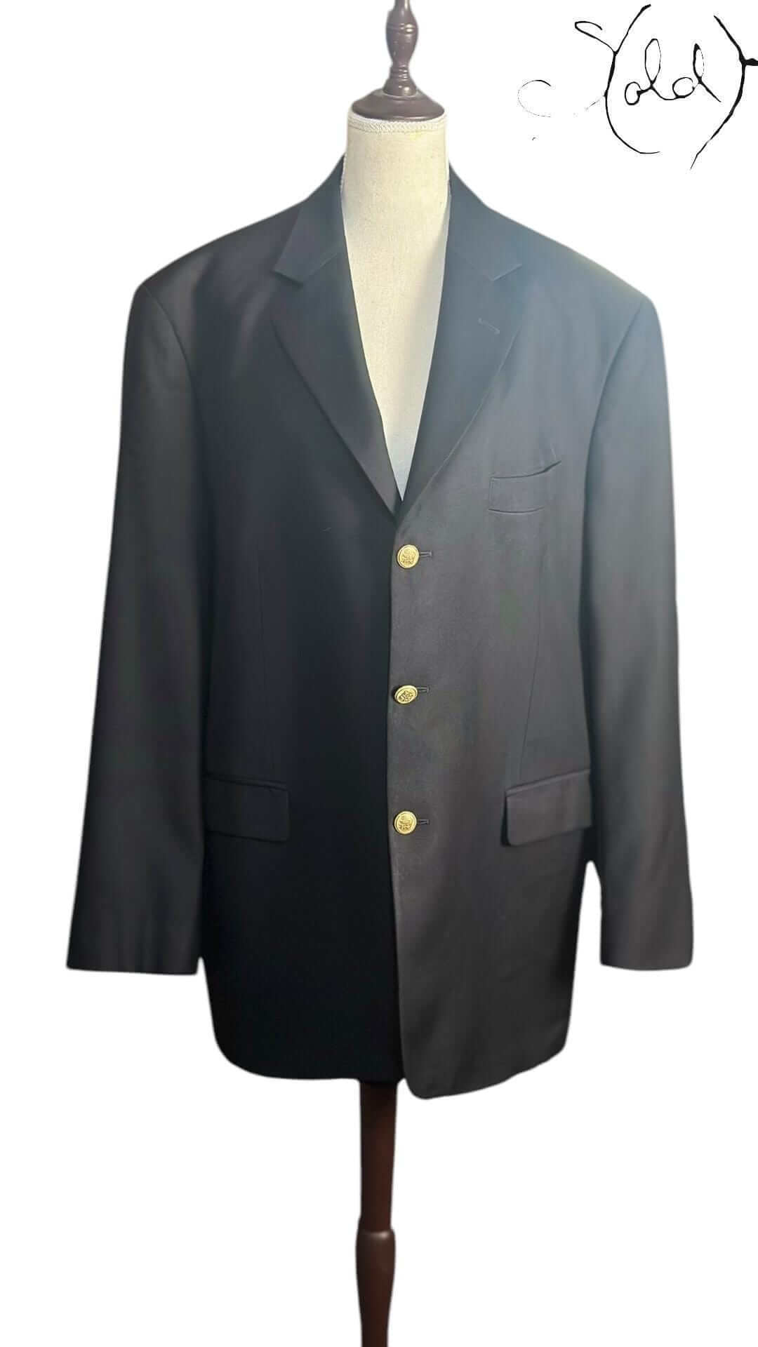 M&S New Wool Blazer – British Sartorial Excellence, Detail view | Sold Attire