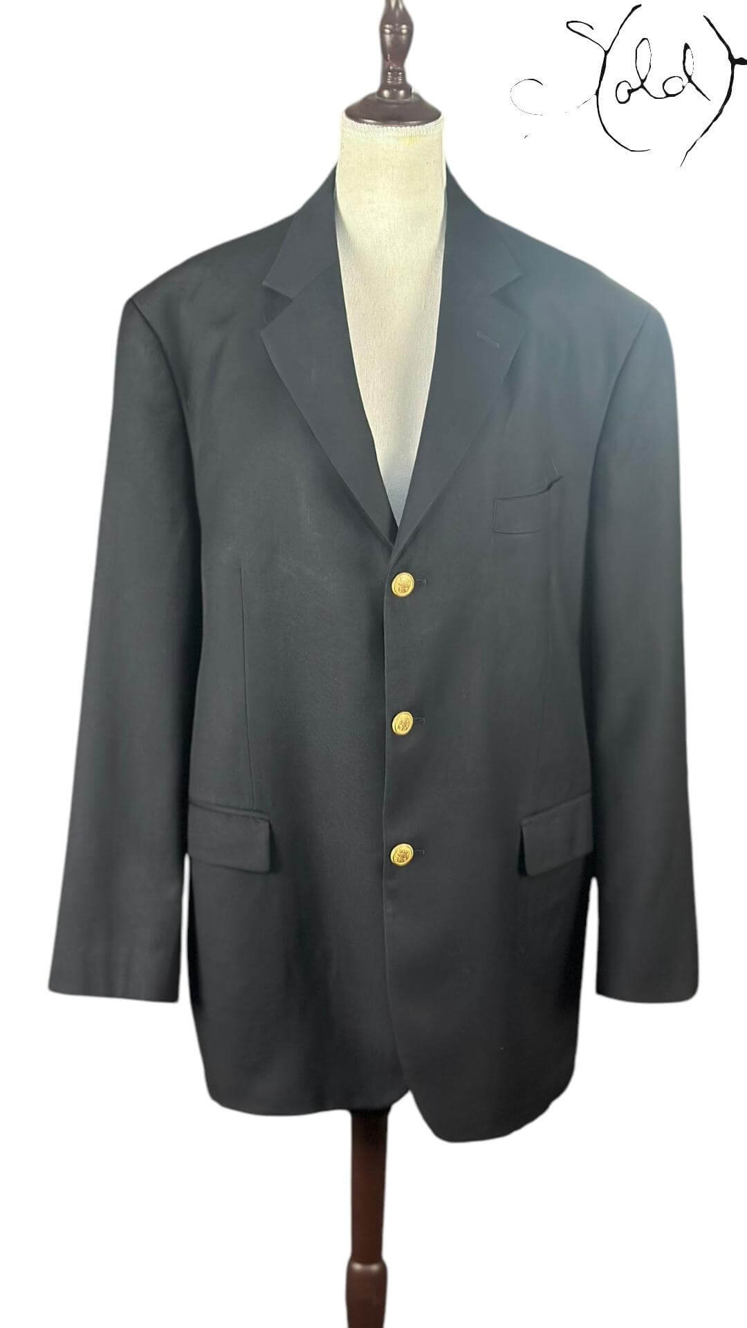 M&S New Wool Blazer – British Sartorial Excellence, Interior view | Sold Attire