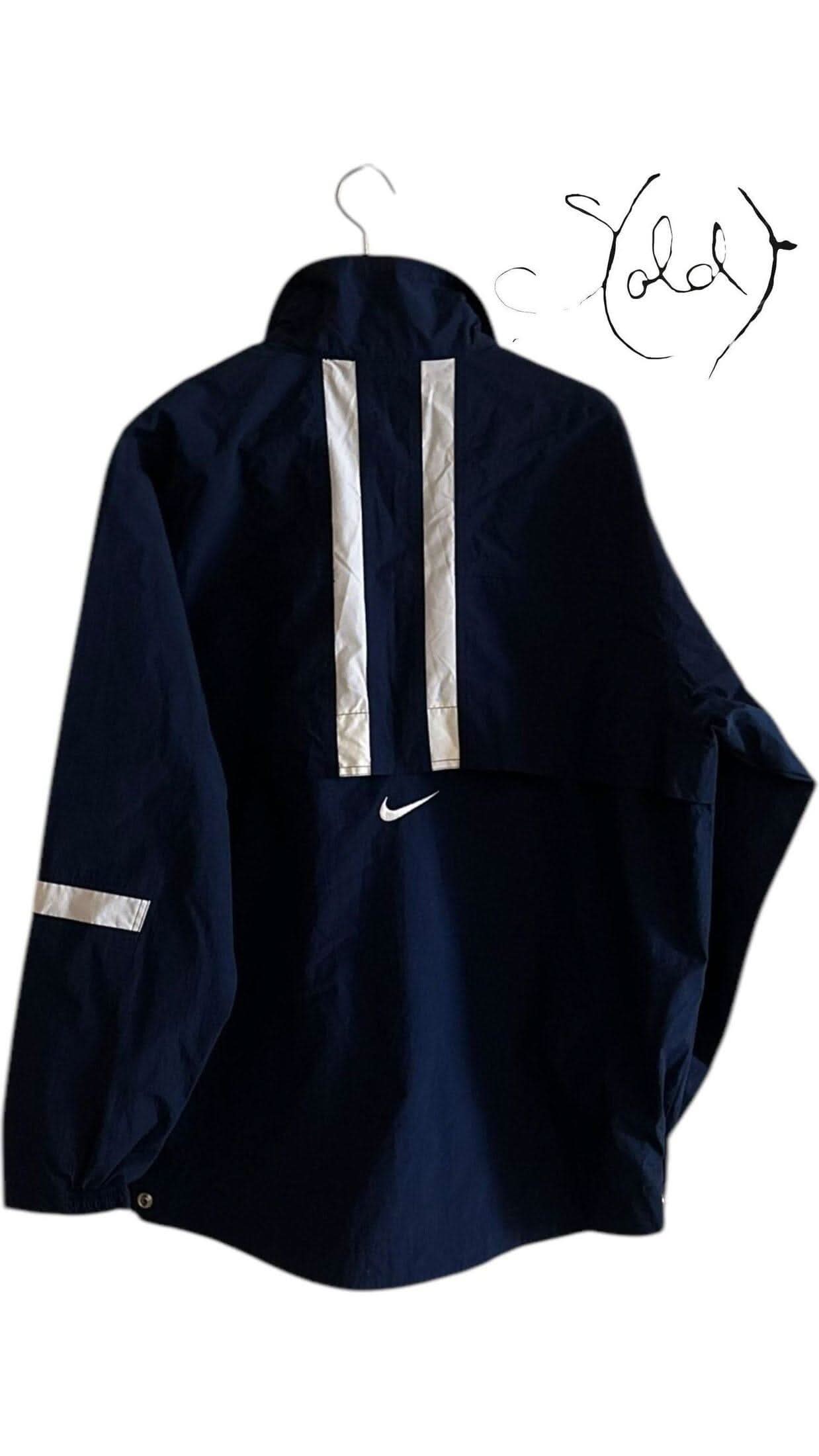 Navy Nike Anorak – Vintage Sports Cool