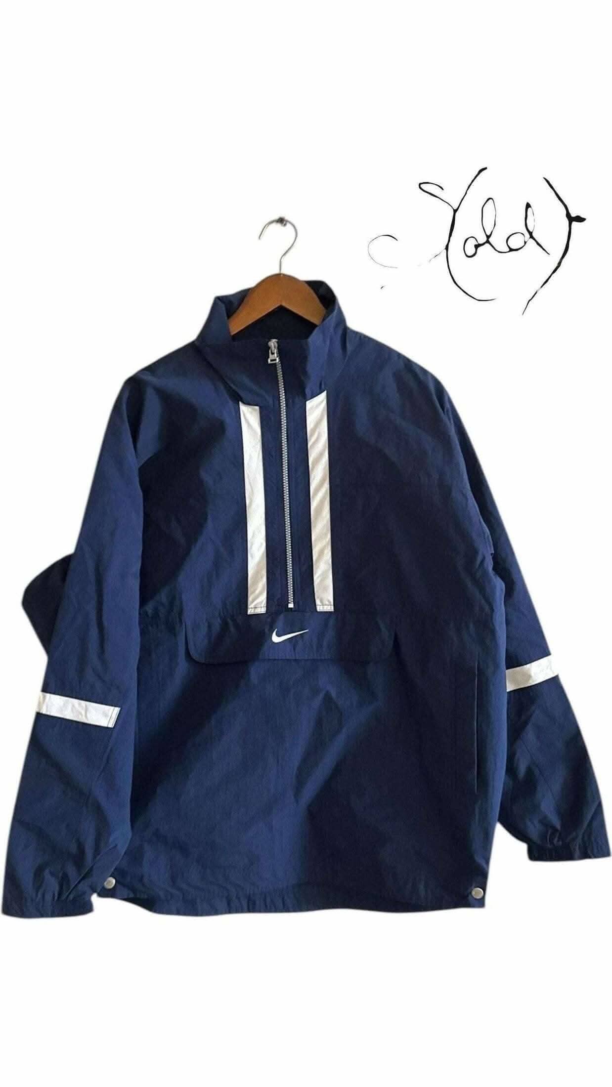 Navy Nike Anorak – Vintage Sports Cool