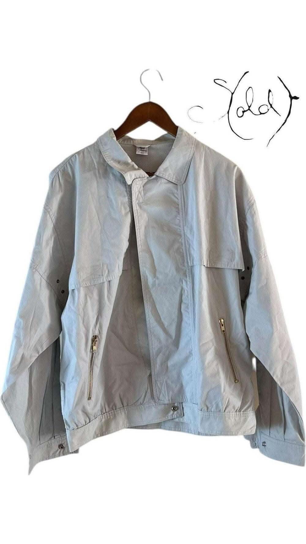 Off-White Lightweight Jacket – Vintage Minimalism