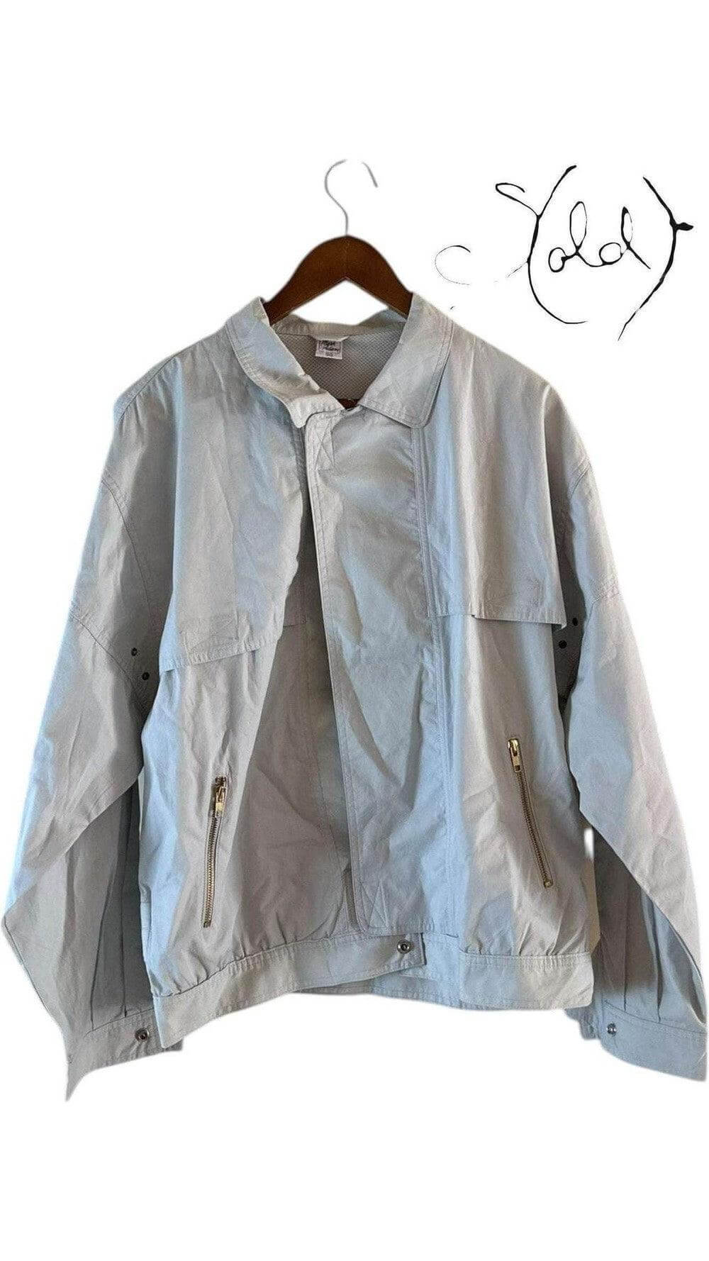 Off-White Lightweight Jacket – Vintage Minimalism, Authenticated Pre-Owned | Sold Attire