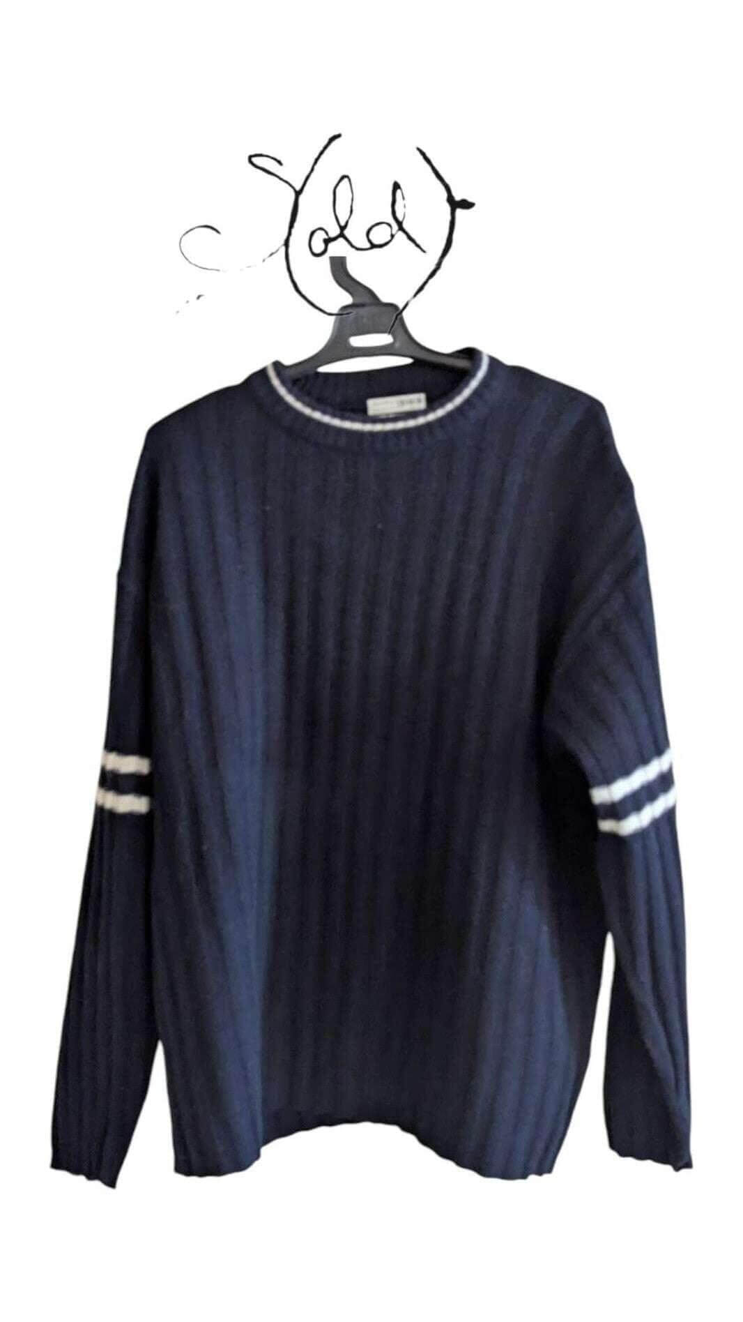 Pepe Jeans Ribbed Jumper - Vintage Style, Authenticated Pre-Owned | Sold Attire