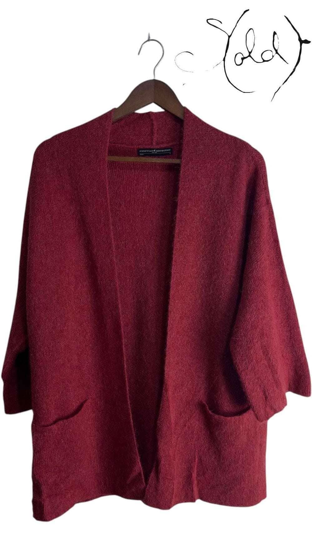 Peruvian Connection Baby Alpaca Cardigan – Heritage Elegance | Sold Attire