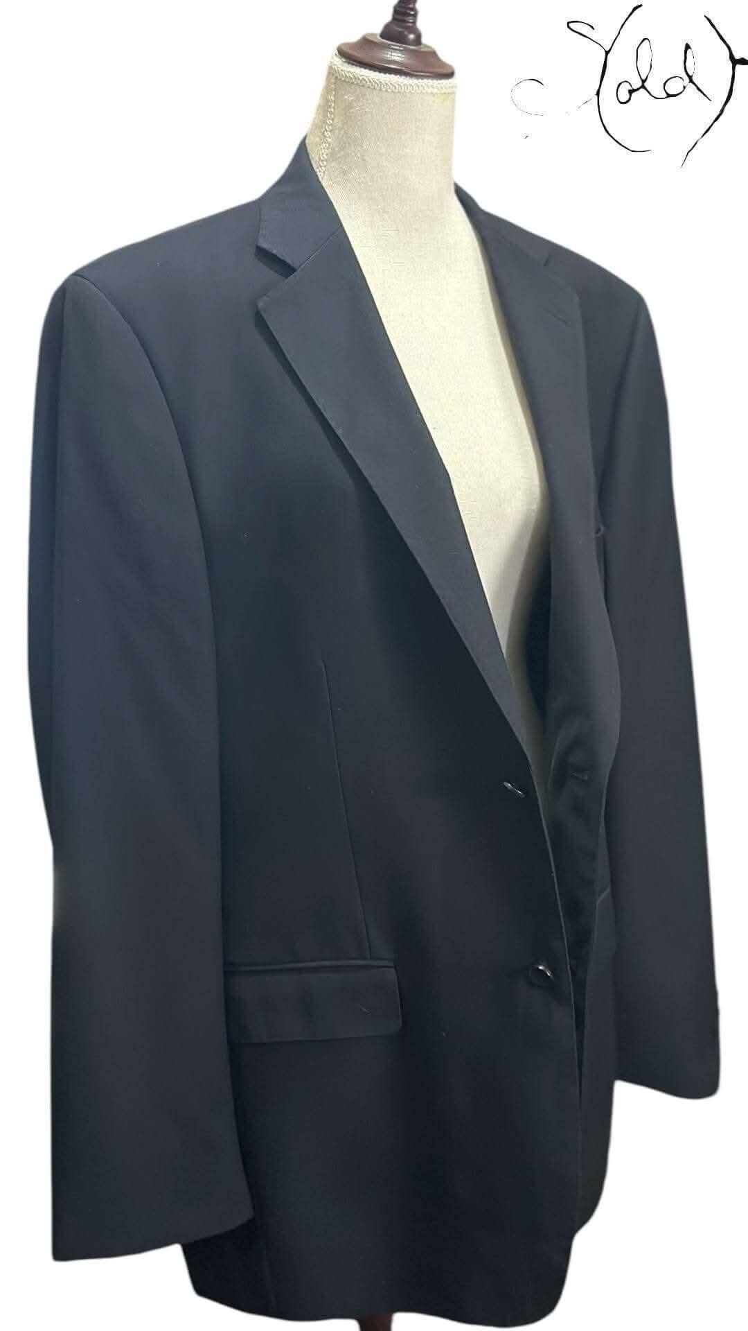 Pierre Balmain Wool Blazer – Vintage French Elegance | Sold Attire