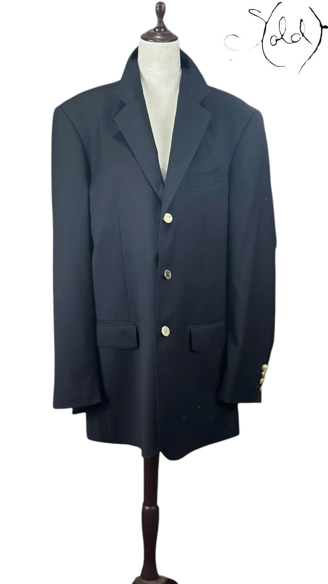 Pierre Cardin Silk-Wool Blazer – Classic Sartorial Perfection, Authenticated Pre-Owned | Sold Attire