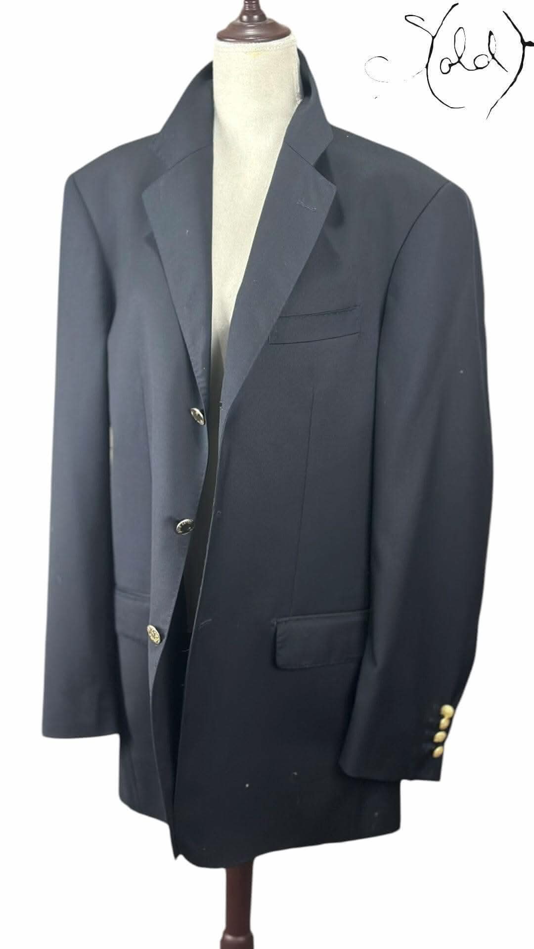 Pierre Cardin Silk-Wool Blazer – Classic Sartorial Perfection | Sold Attire