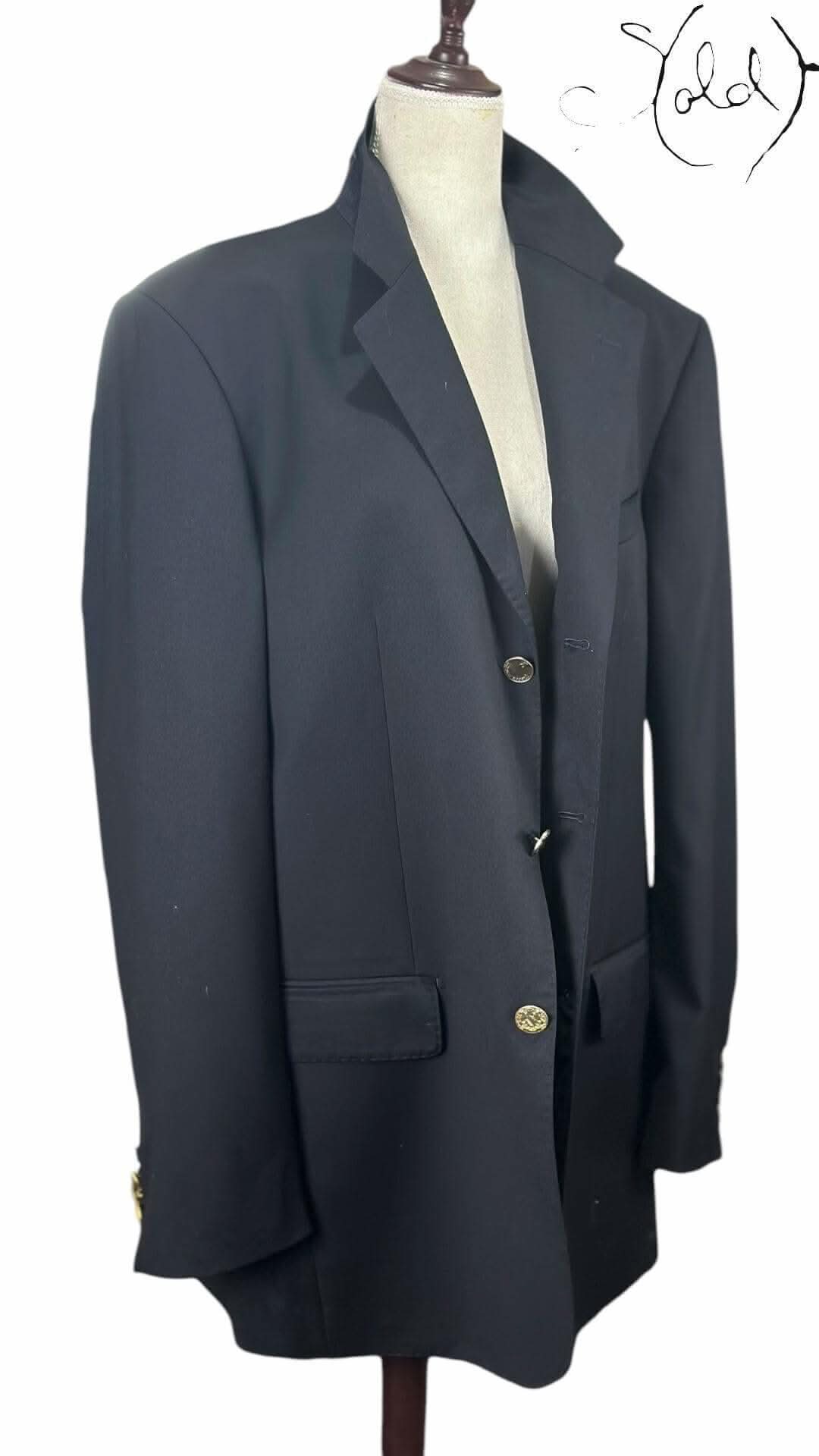 Pierre Cardin Silk-Wool Blazer – Classic Sartorial Perfection | Sold Attire