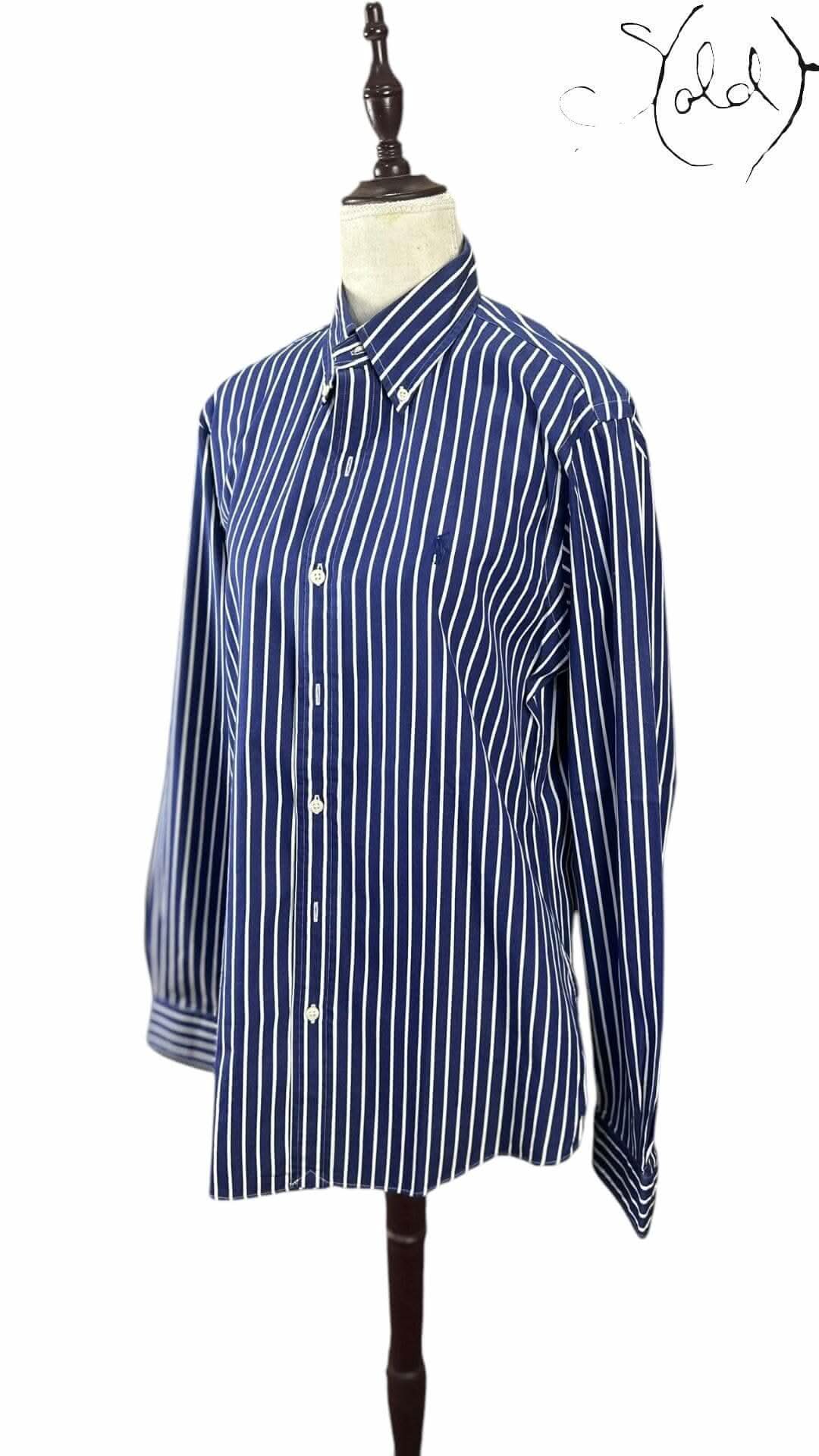 Polo Ralph Lauren Striped Shirt – Oxford Cotton Classic | Sold Attire