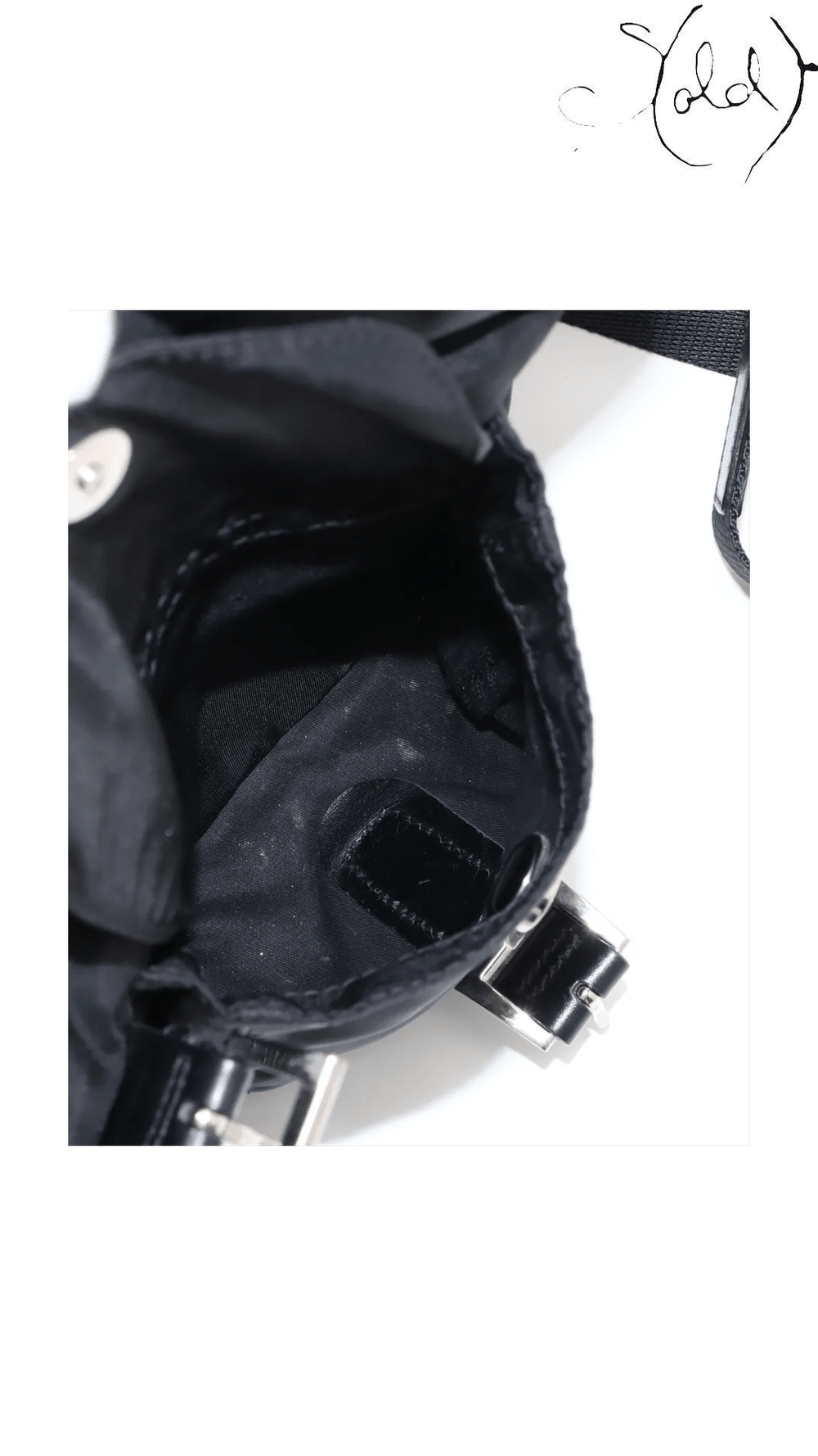 Prada Tessuto black nylon backpack - view 9