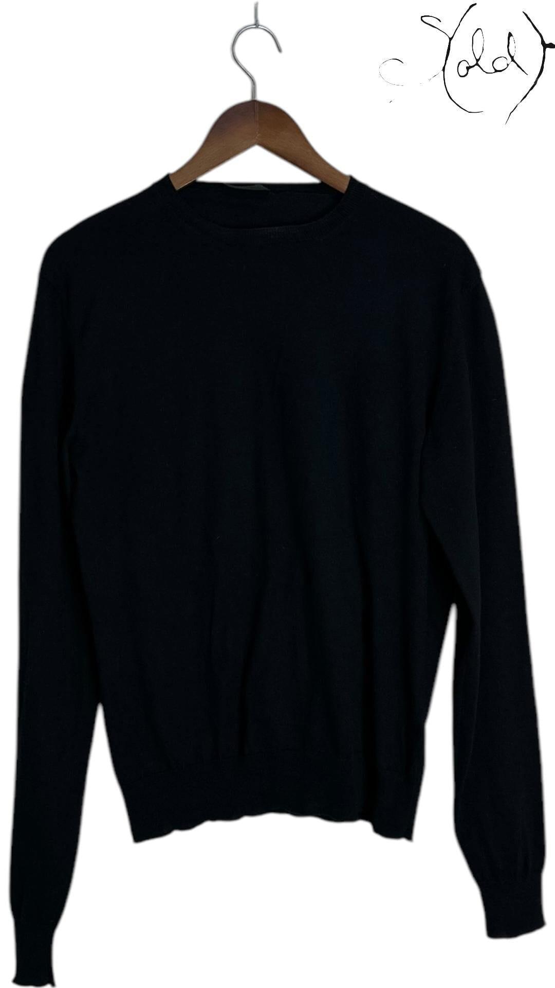 Prada Lightweight Cotton Sweater – Vintage Quiet Luxury, Side view | Sold Attire