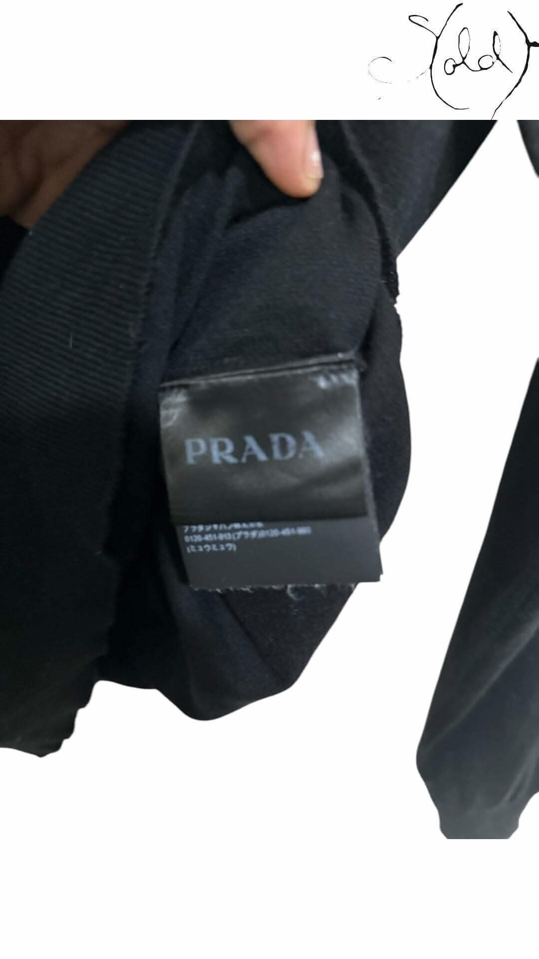 Prada Lightweight Cotton Sweater – Vintage Quiet Luxury | Sold Attire