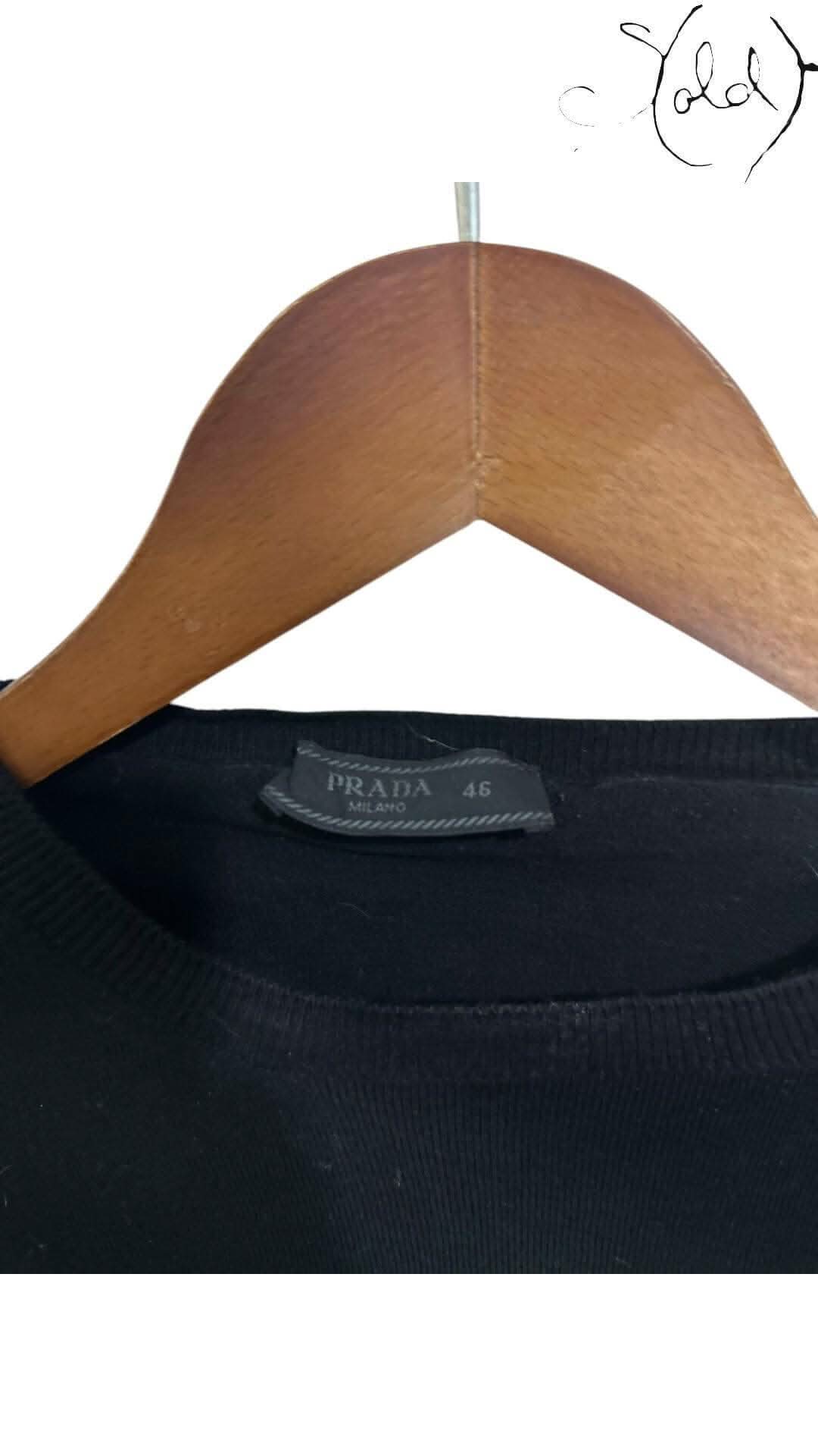 Prada Lightweight Cotton Sweater – Vintage Quiet Luxury | Sold Attire