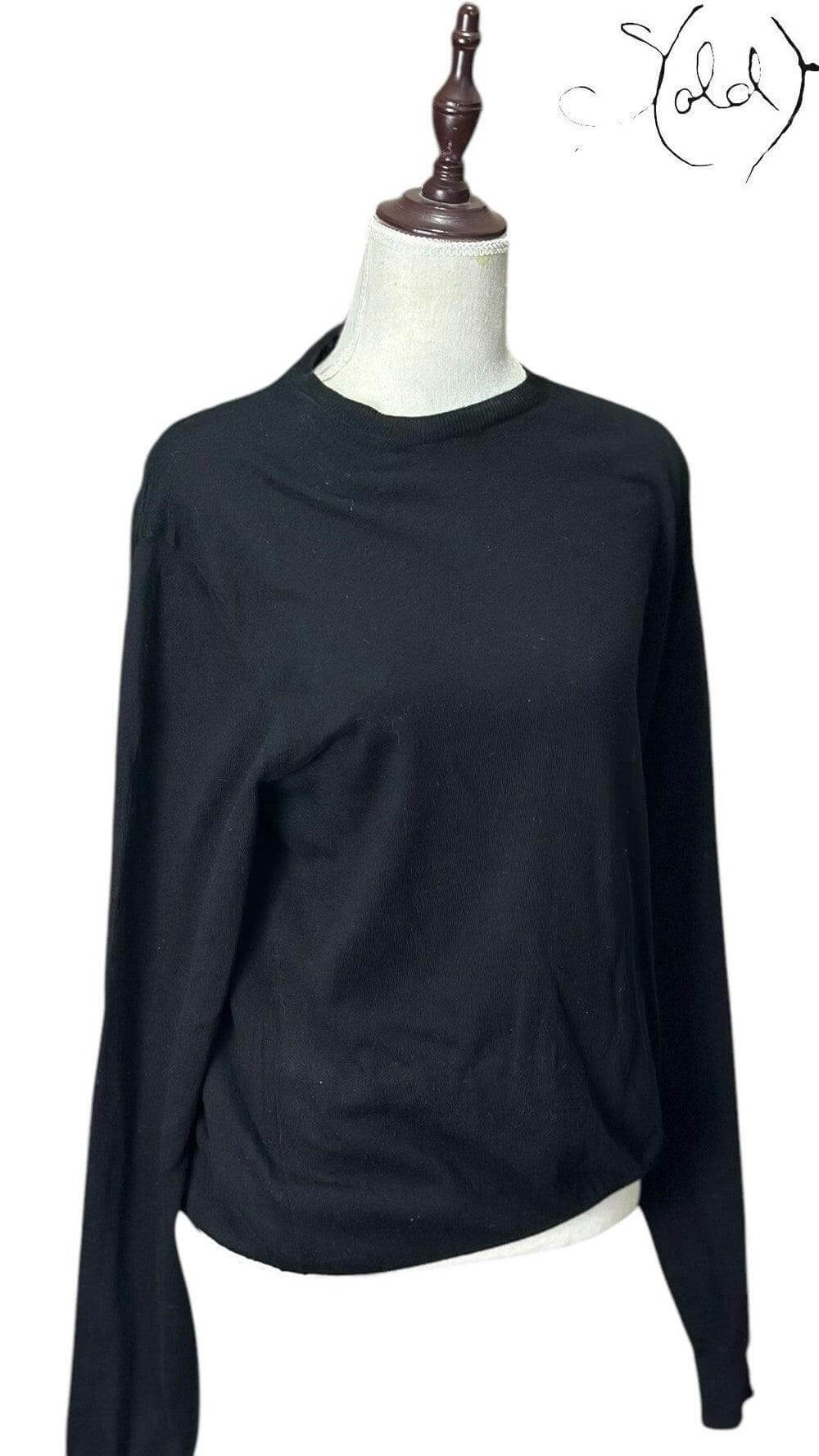 Prada Lightweight Cotton Sweater – Vintage Quiet Luxury, Interior view | Sold Attire