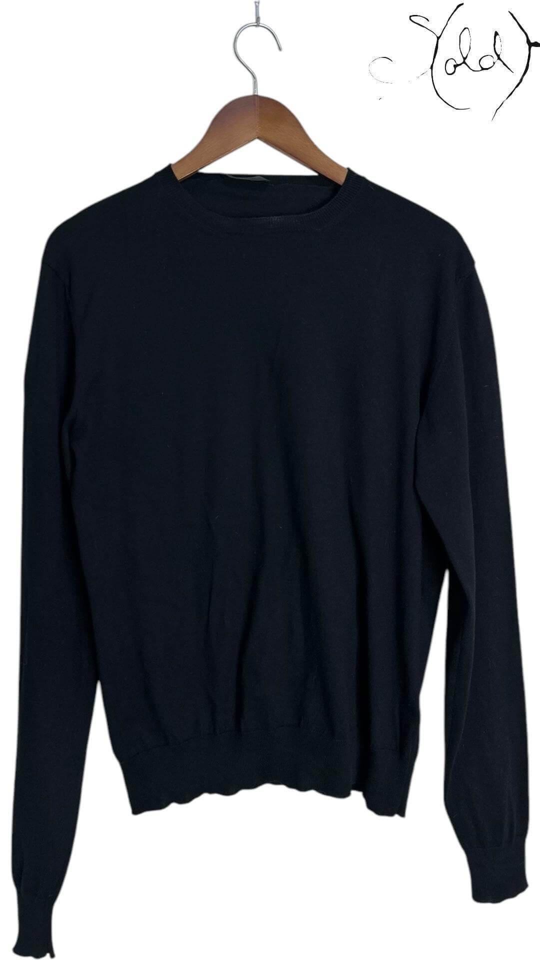 Prada Lightweight Cotton Sweater – Vintage Quiet Luxury, Authenticated Pre-Owned | Sold Attire