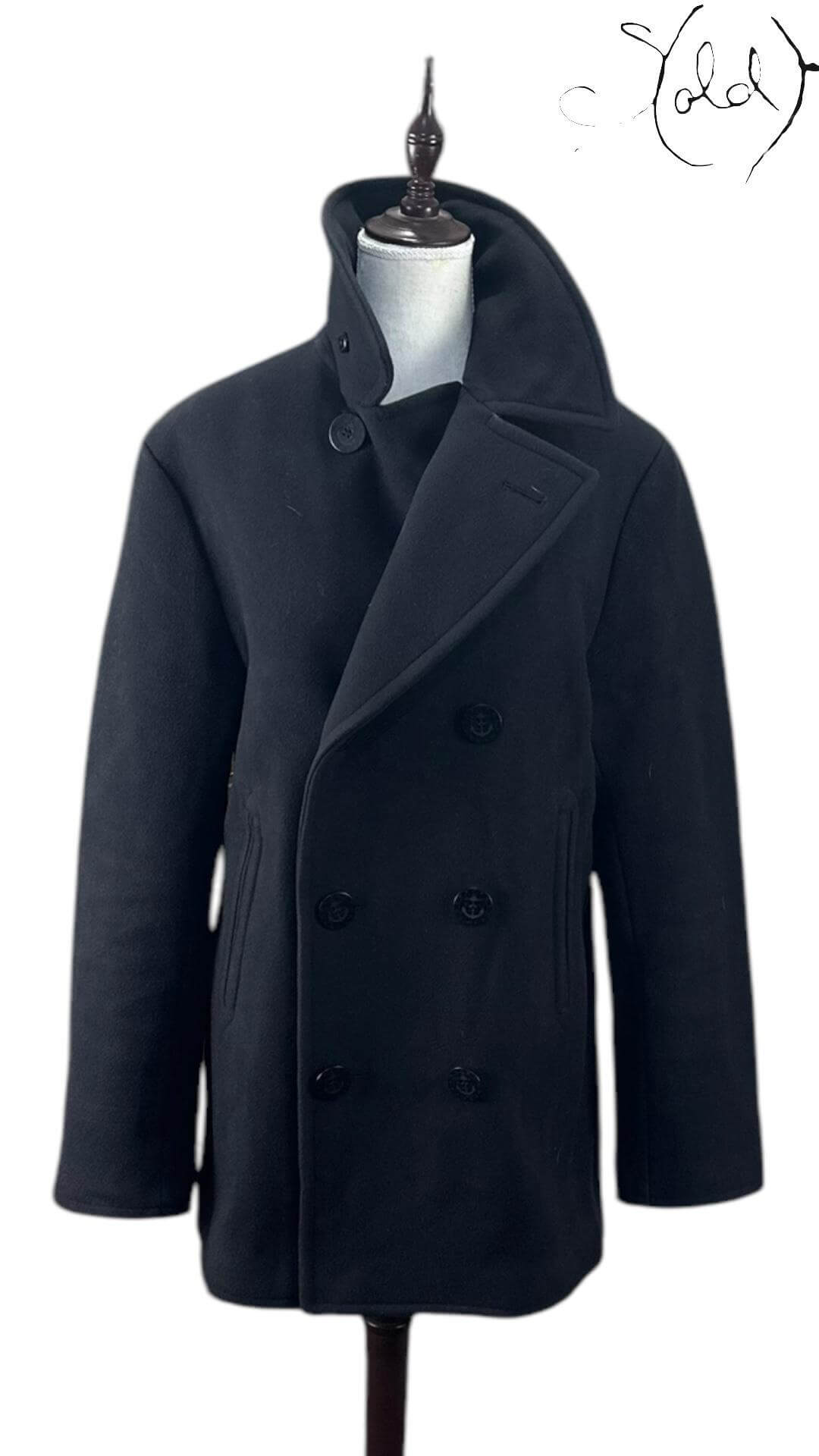 Ralph Lauren Melton Peacoat – Naval Precision — Authenticated Pre-Owned | Sold Attire