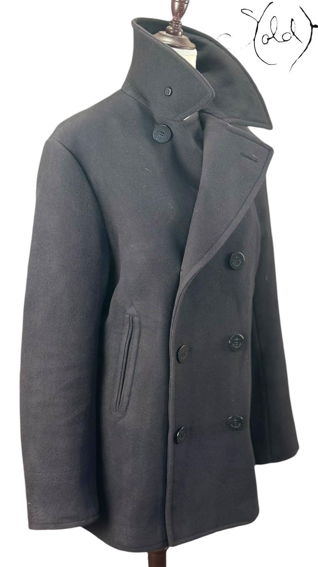 Ralph Lauren Melton Peacoat – Naval Precision | Sold Attire