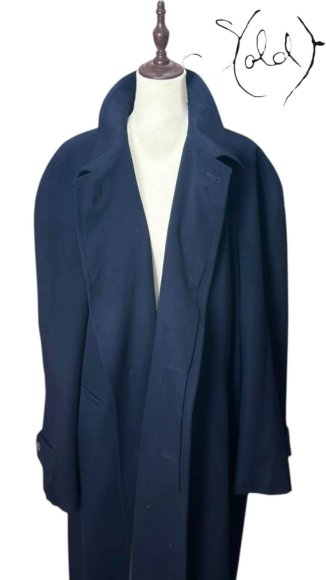 Rare Loro Piana Doe Skin Coat – Quiet Luxury, Back view | Sold Attire
