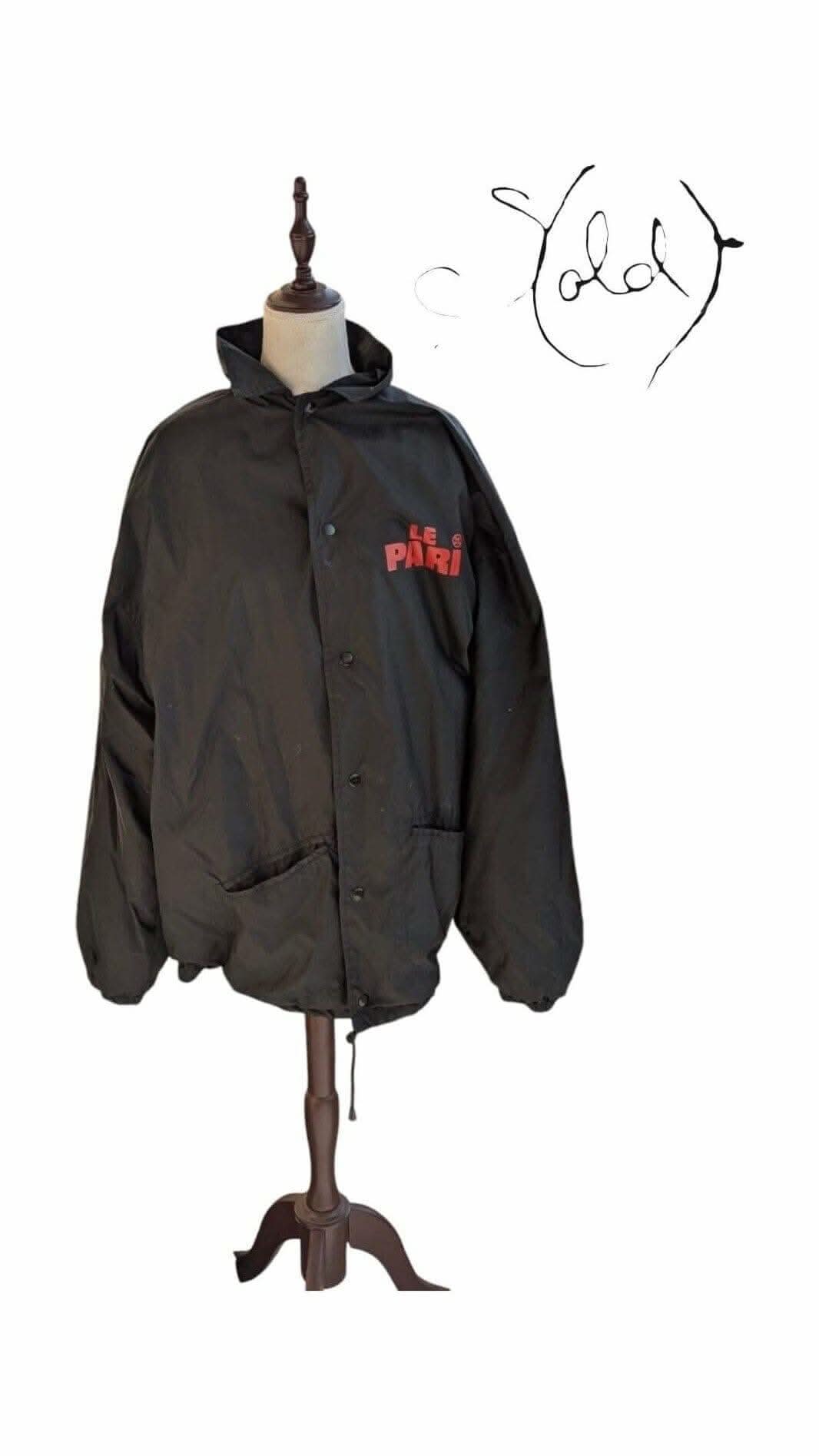 Rare Vintage Le Pari Coach Jacket – XL