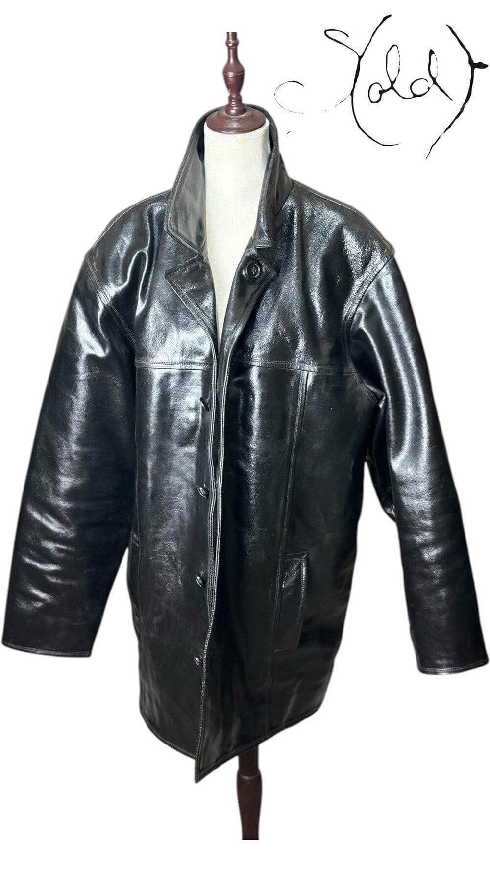 Saint Laurent by Hedi Slimane Leather Jacket, Authenticated Pre-Owned | Sold Attire