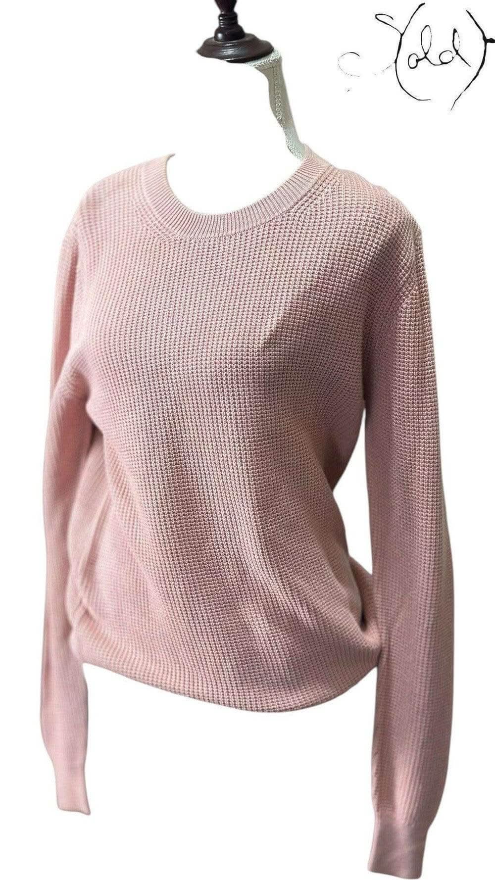 Sandro Waffle-Knit Sweater – Preppy Minimalist Essential | Sold Attire