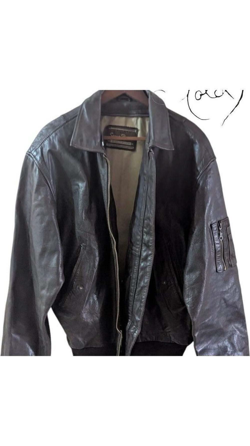 Serge Hervet Leather Jacket - Vintage Classic