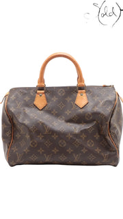 Louis Vuitton Speedy 30 Monogram Brown 1992