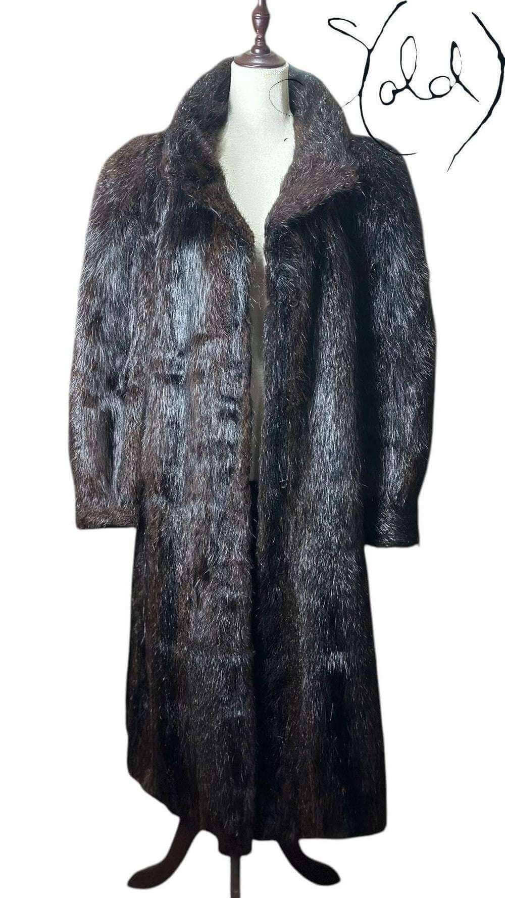 Spanish Long Hair Mink Coat – The Pinnacle of Luxury, Interior view | Sold Attire