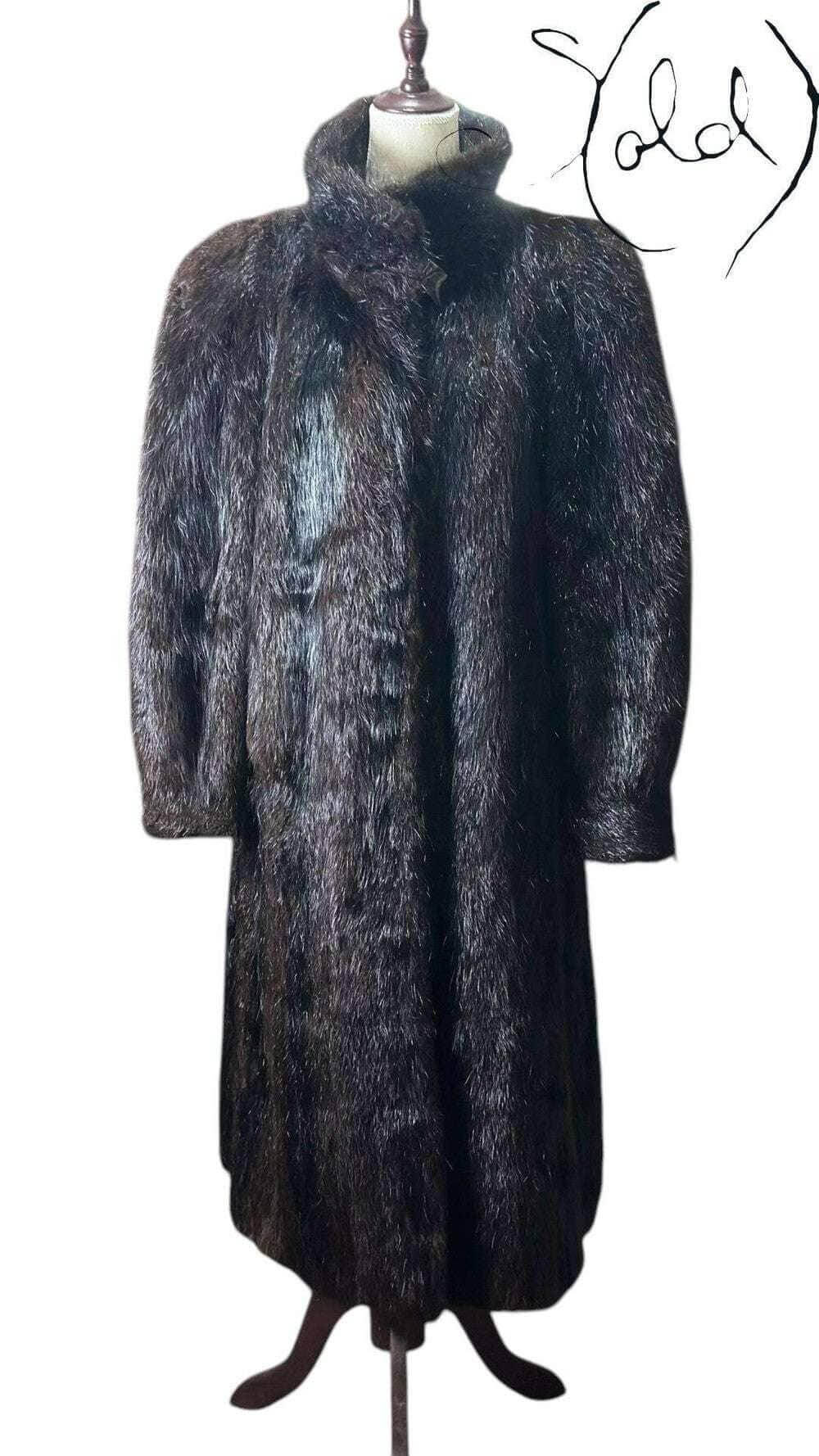 Spanish Long Hair Mink Coat – The Pinnacle of Luxury, Base view | Sold Attire