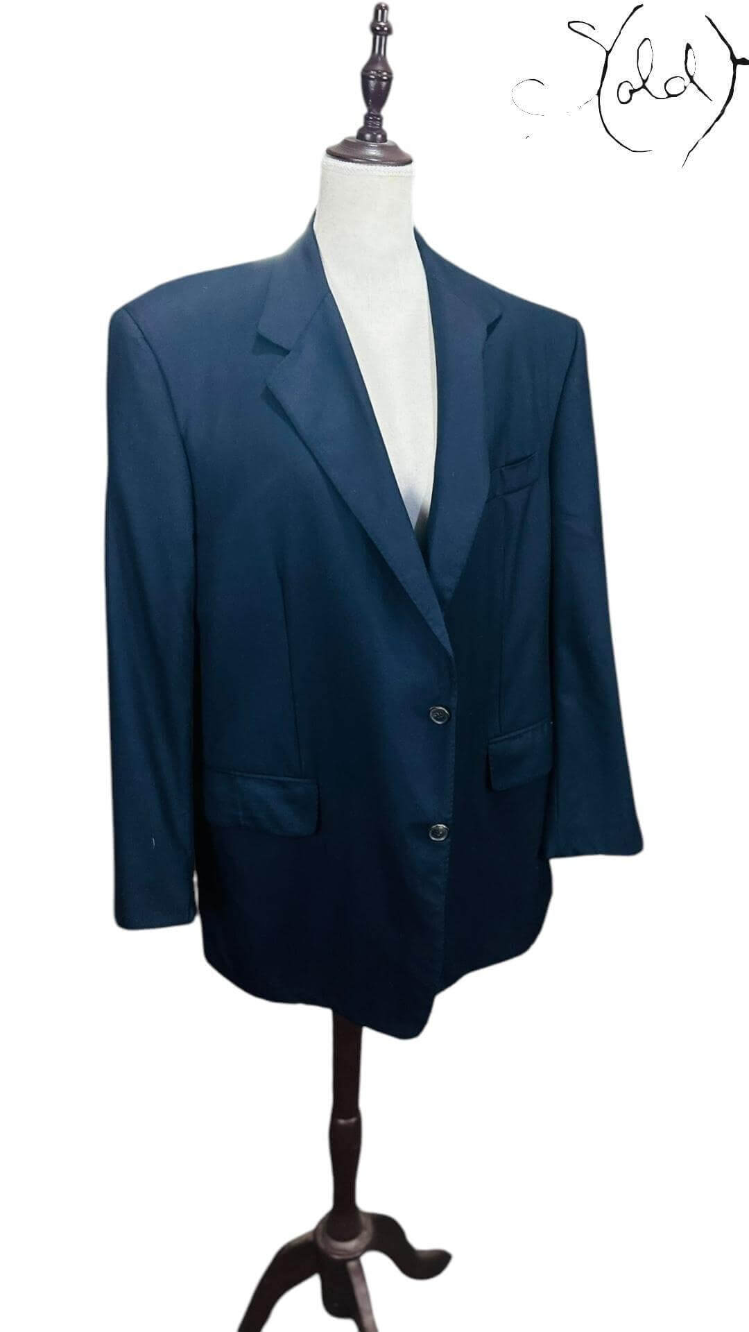 Stefano Ricci Super 180’s Wool Blazer – Italian Prestige, Hardware detail | Sold Attire