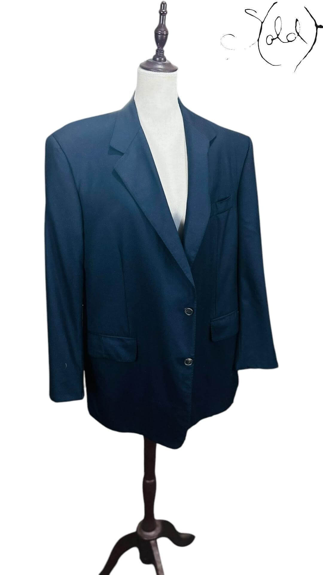 Stefano Ricci Super 180’s Wool Blazer – Italian Prestige, Interior view | Sold Attire