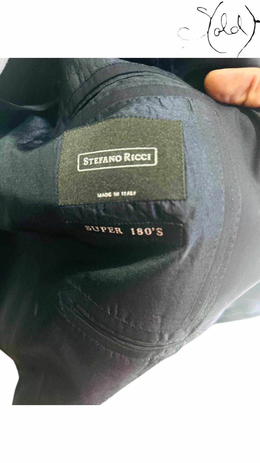 Stefano Ricci Super 180’s Wool Blazer – Italian Prestige, Detail view | Sold Attire