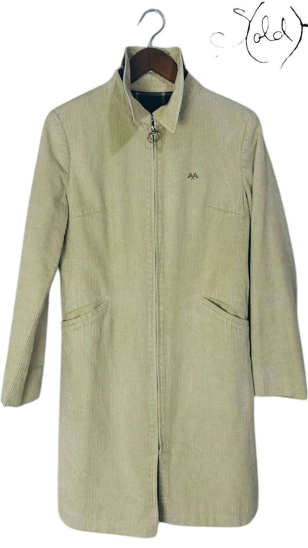 Burberry Coat variant_title Thomas Burberry Corduroy Coat – The Heritage Classic | Sold Attire