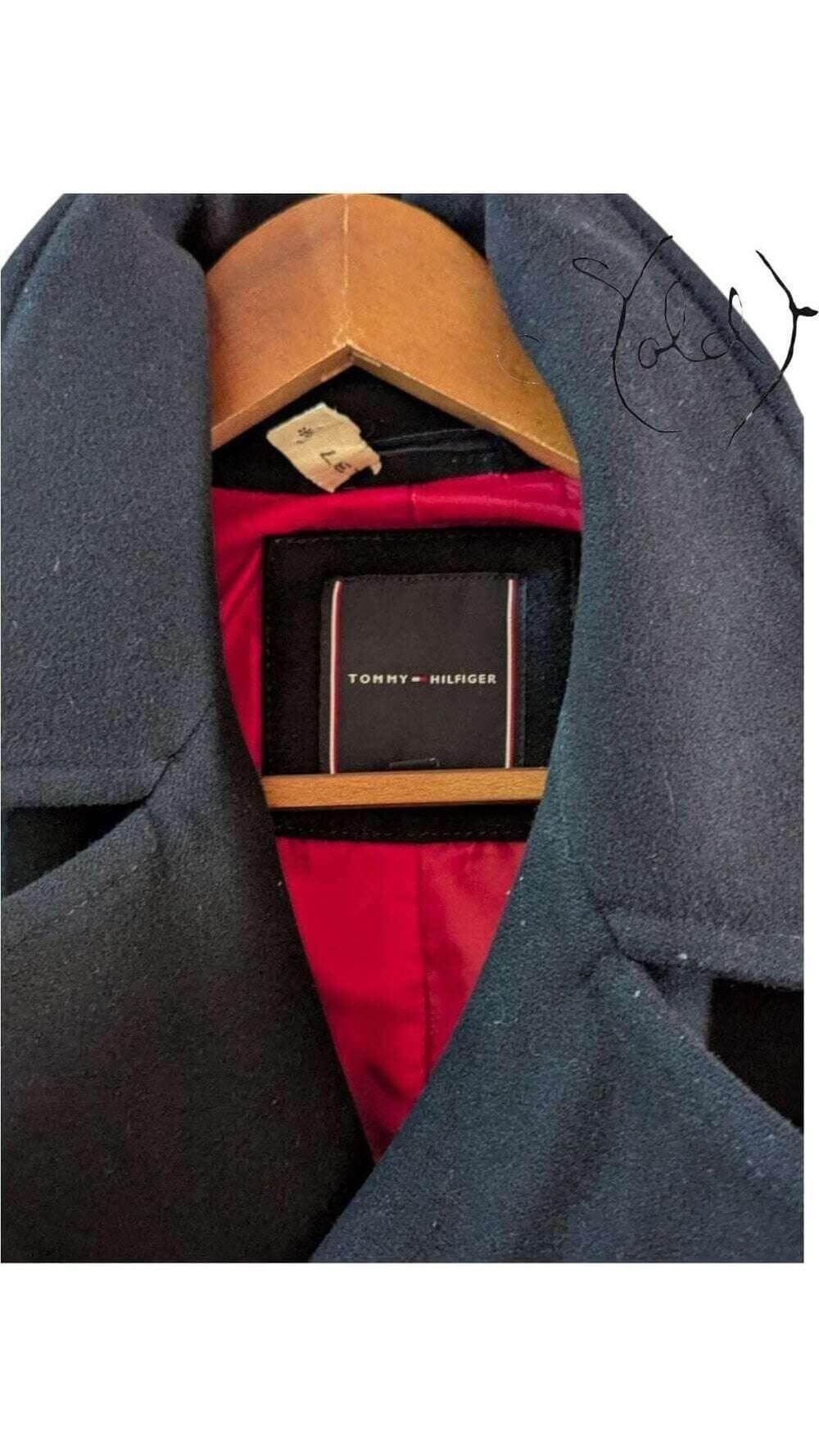 Tommy Hilfiger Wool Peacoat – Timeless Classic, Detail view | Sold Attire